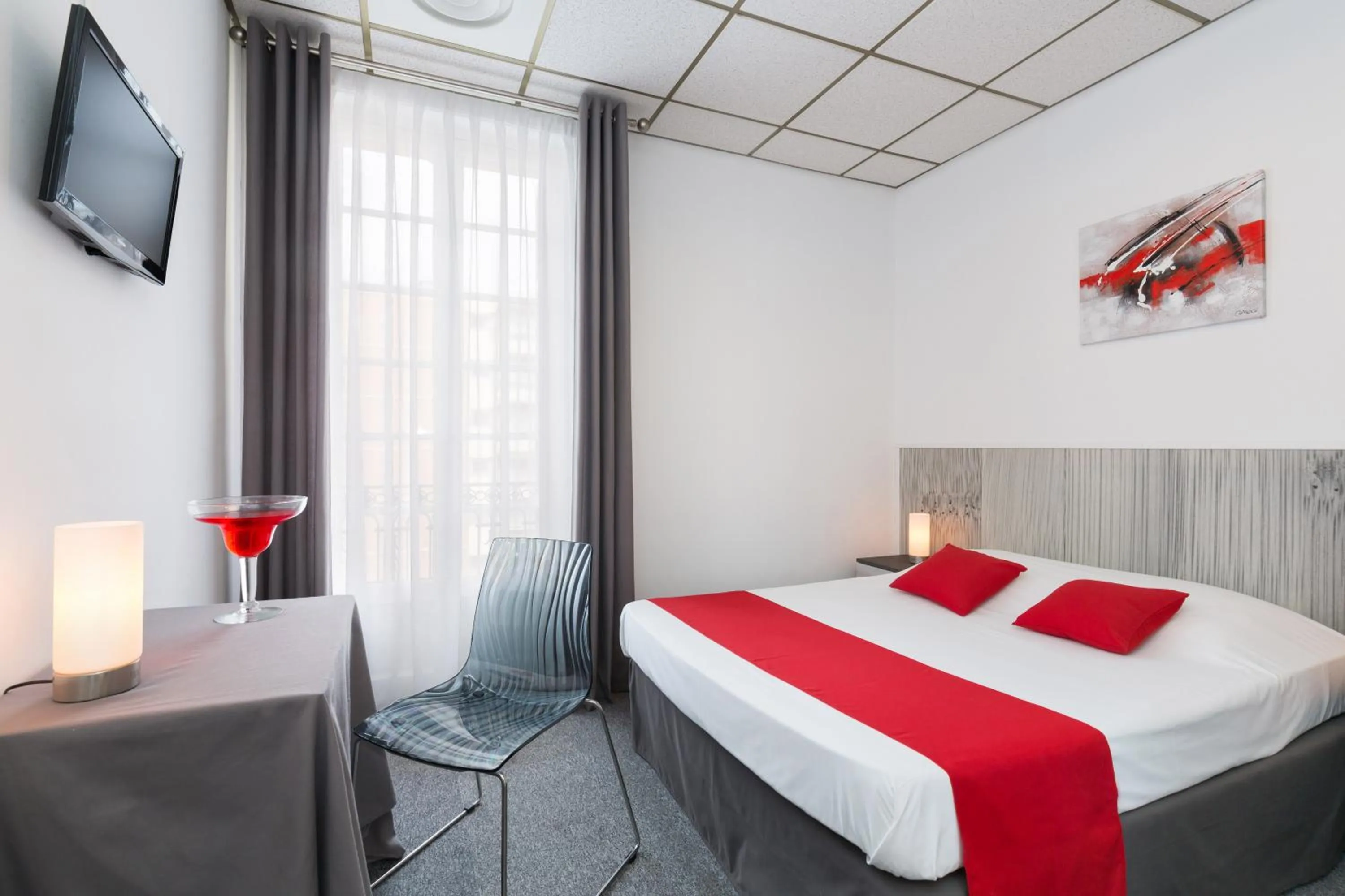 Bed in Hotel El Paradiso