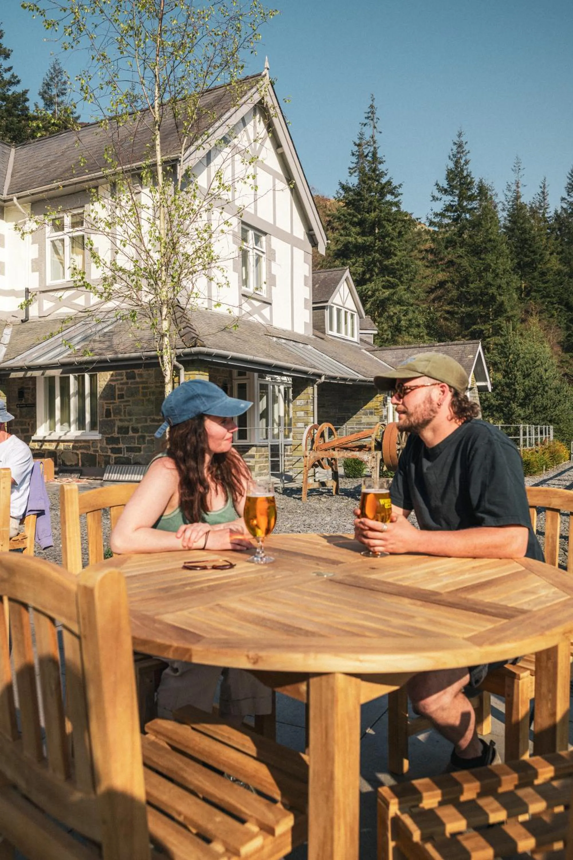 Patio in Plas Weunydd