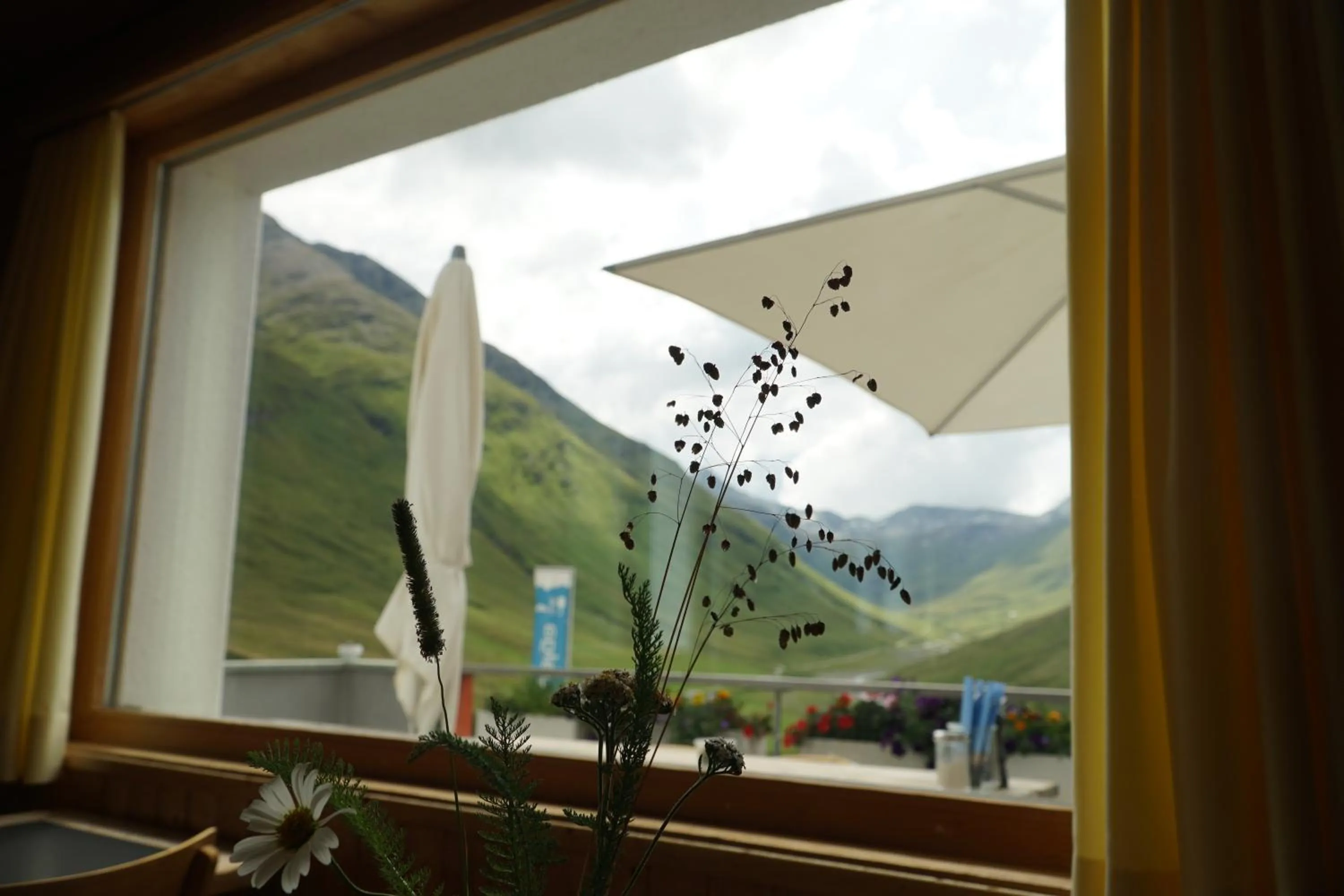 Mountain view in Hotel Bergalga