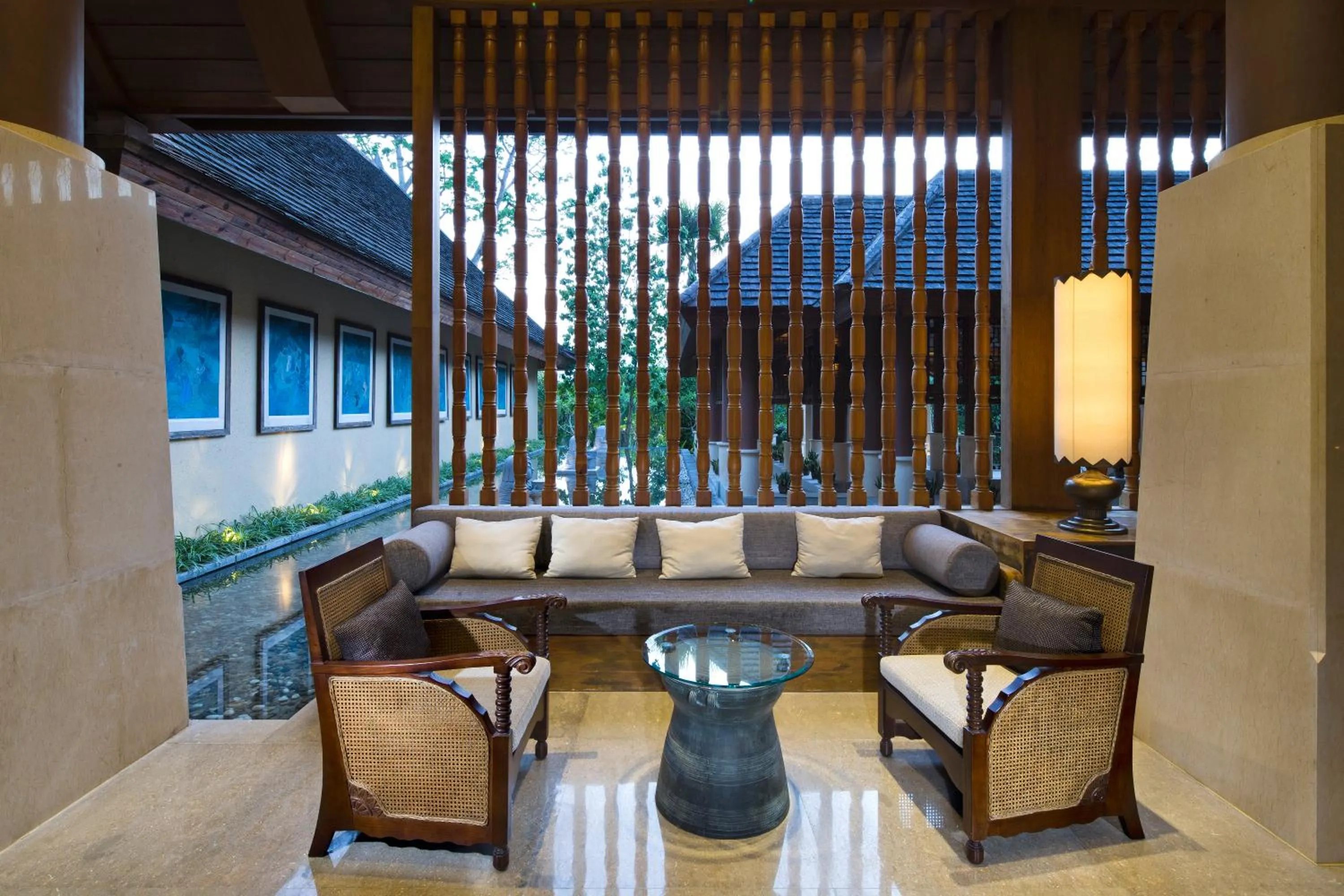 Lobby or reception in Anantara Xishuangbanna Resort