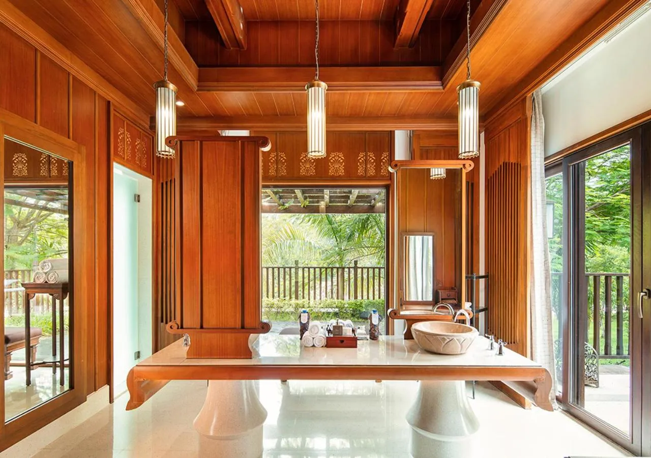 Bathroom in Anantara Xishuangbanna Resort