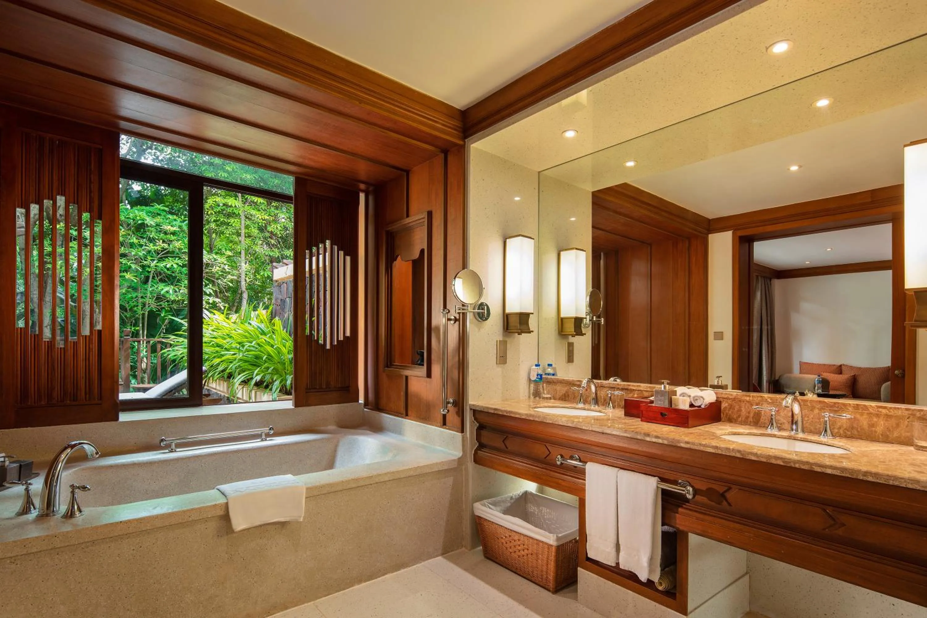 Bathroom in Anantara Xishuangbanna Resort