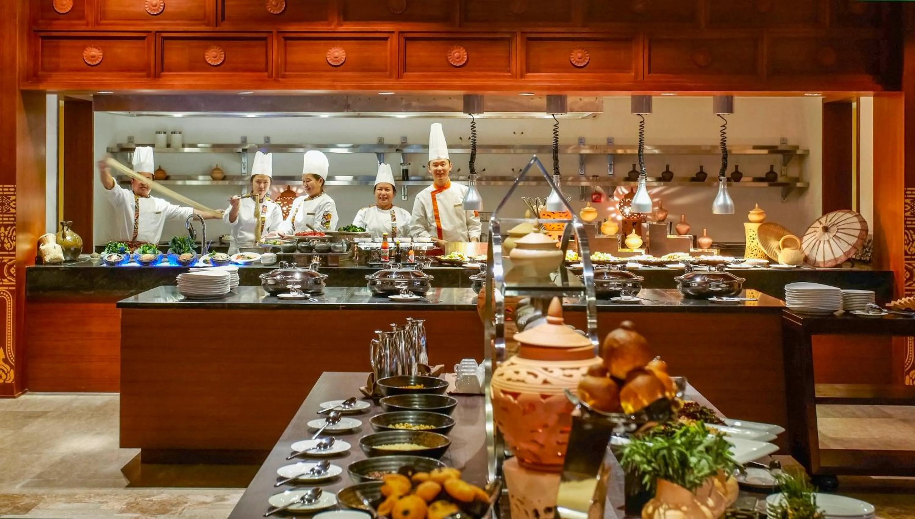 Breakfast in Anantara Xishuangbanna Resort