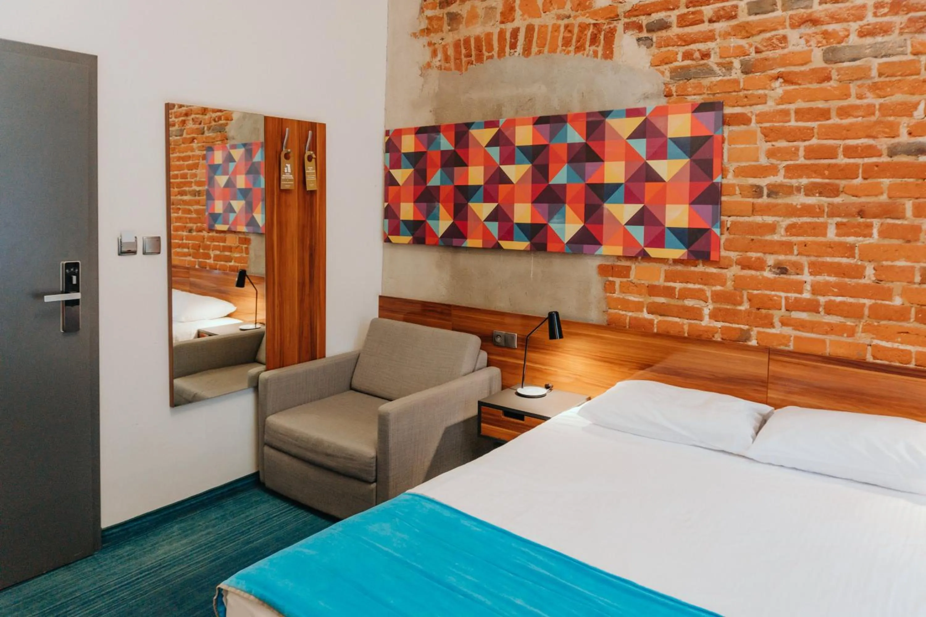 Photo of the whole room, Bed in Arche Hotel Tobaco Łódź