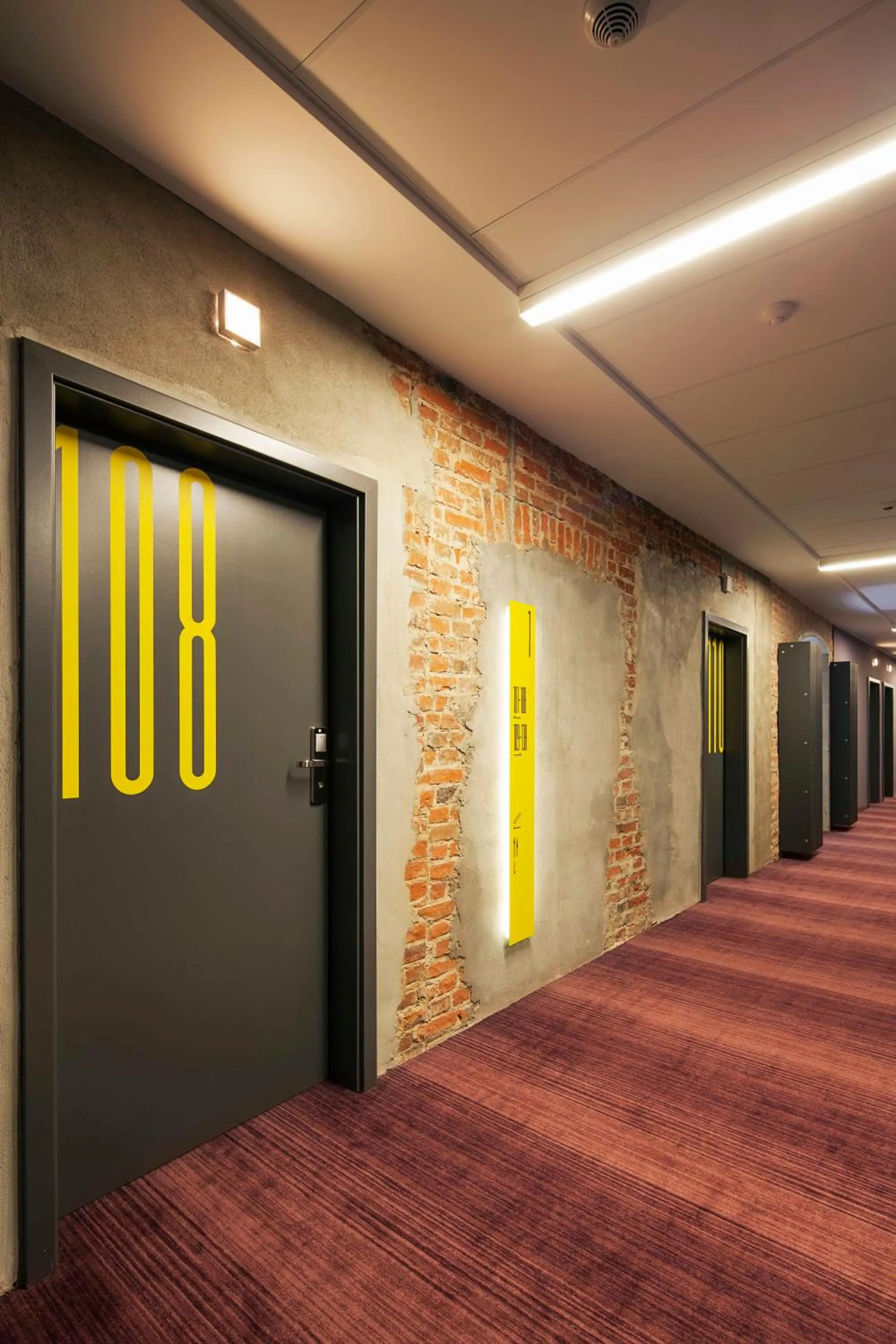 Decorative detail in Arche Hotel Tobaco Łódź