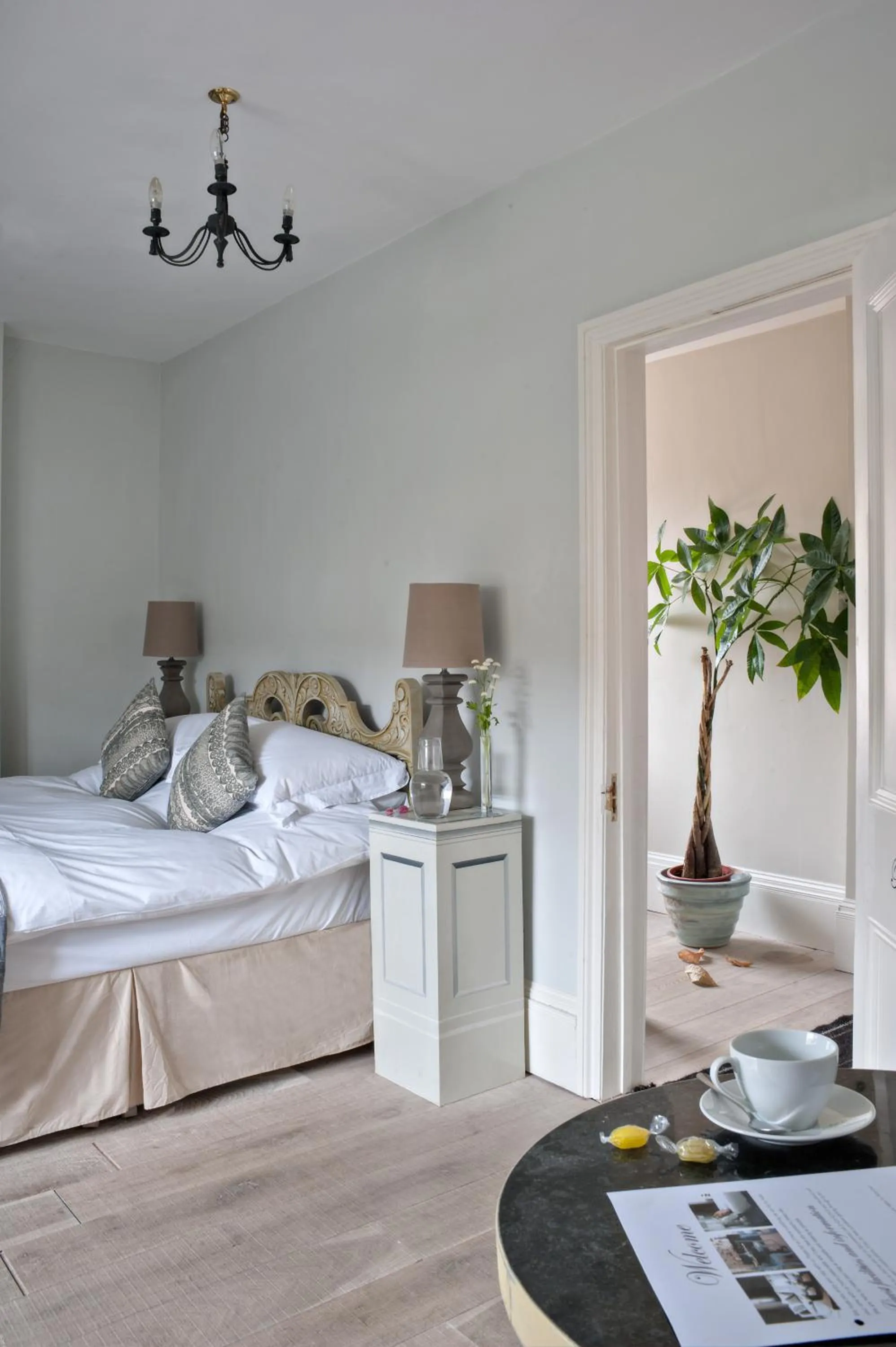 Lobby or reception, Bed in The Old Rectory