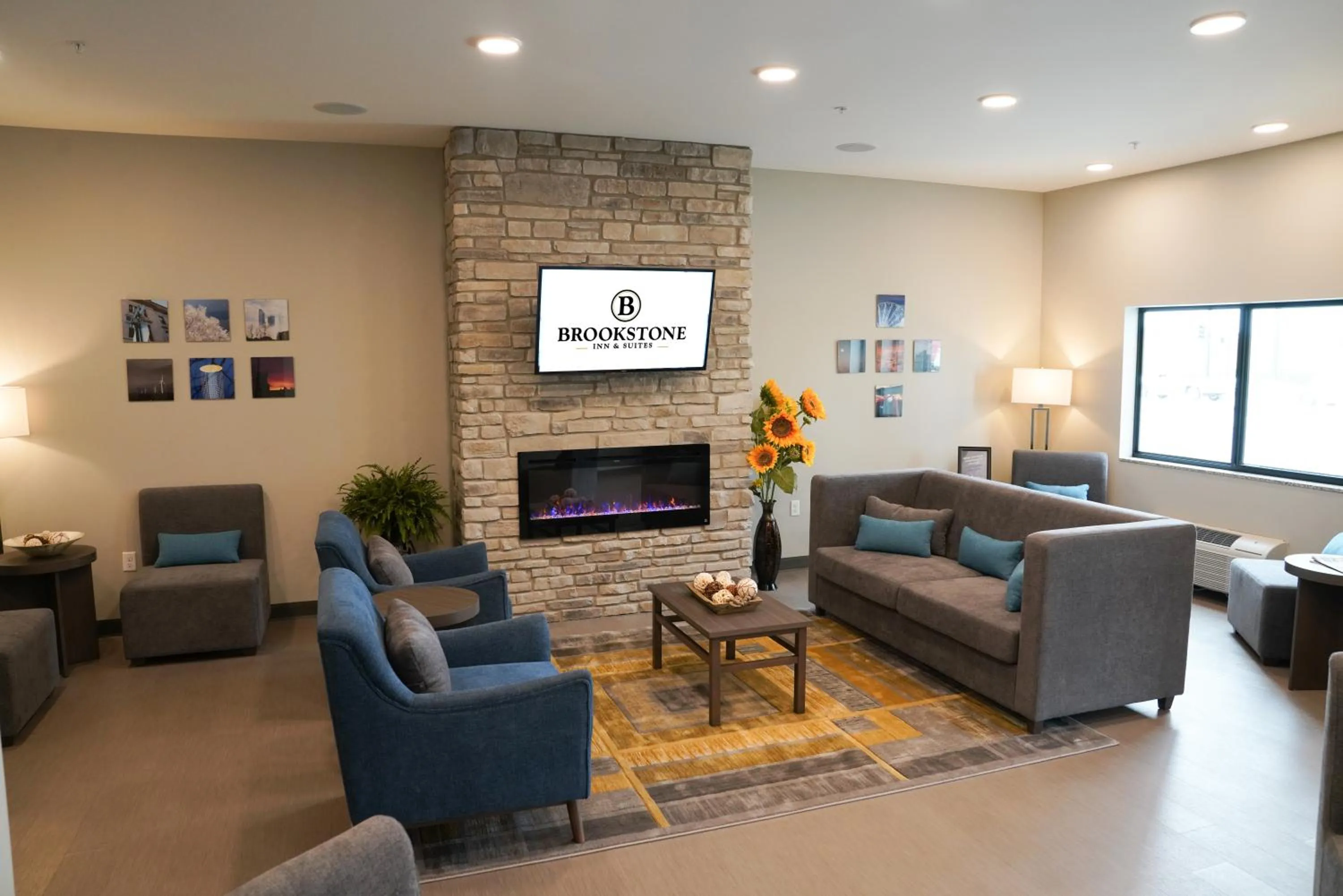 Lobby or reception in Brookstone Inn & Suites