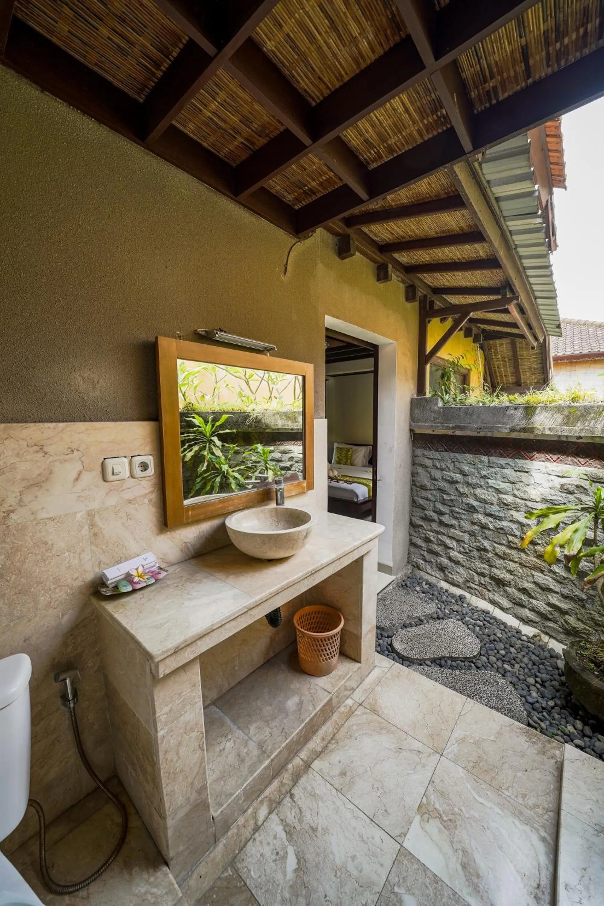 Toilet in Three Brothers Bali Legian Bungalows & Villas