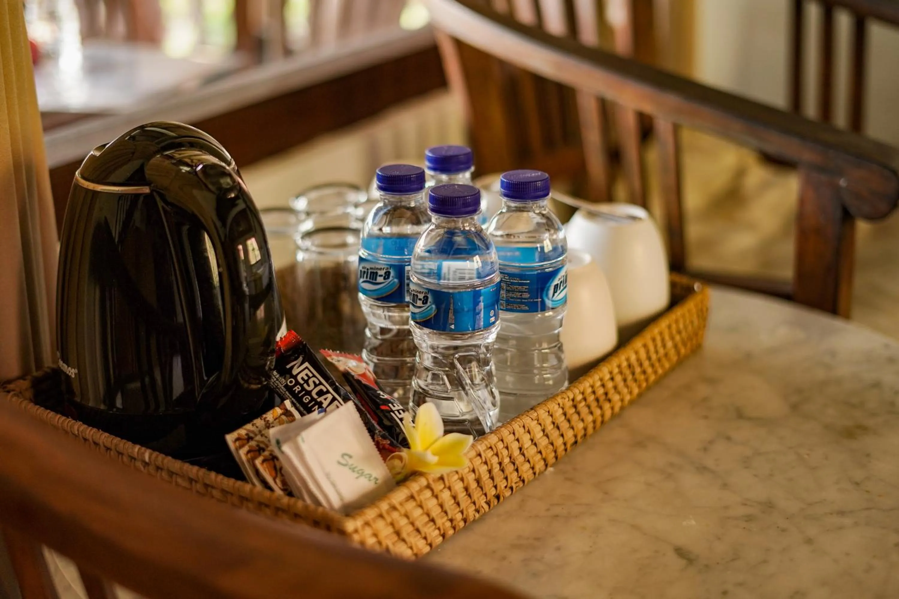 Food and drinks in Three Brothers Bali Legian Bungalows & Villas