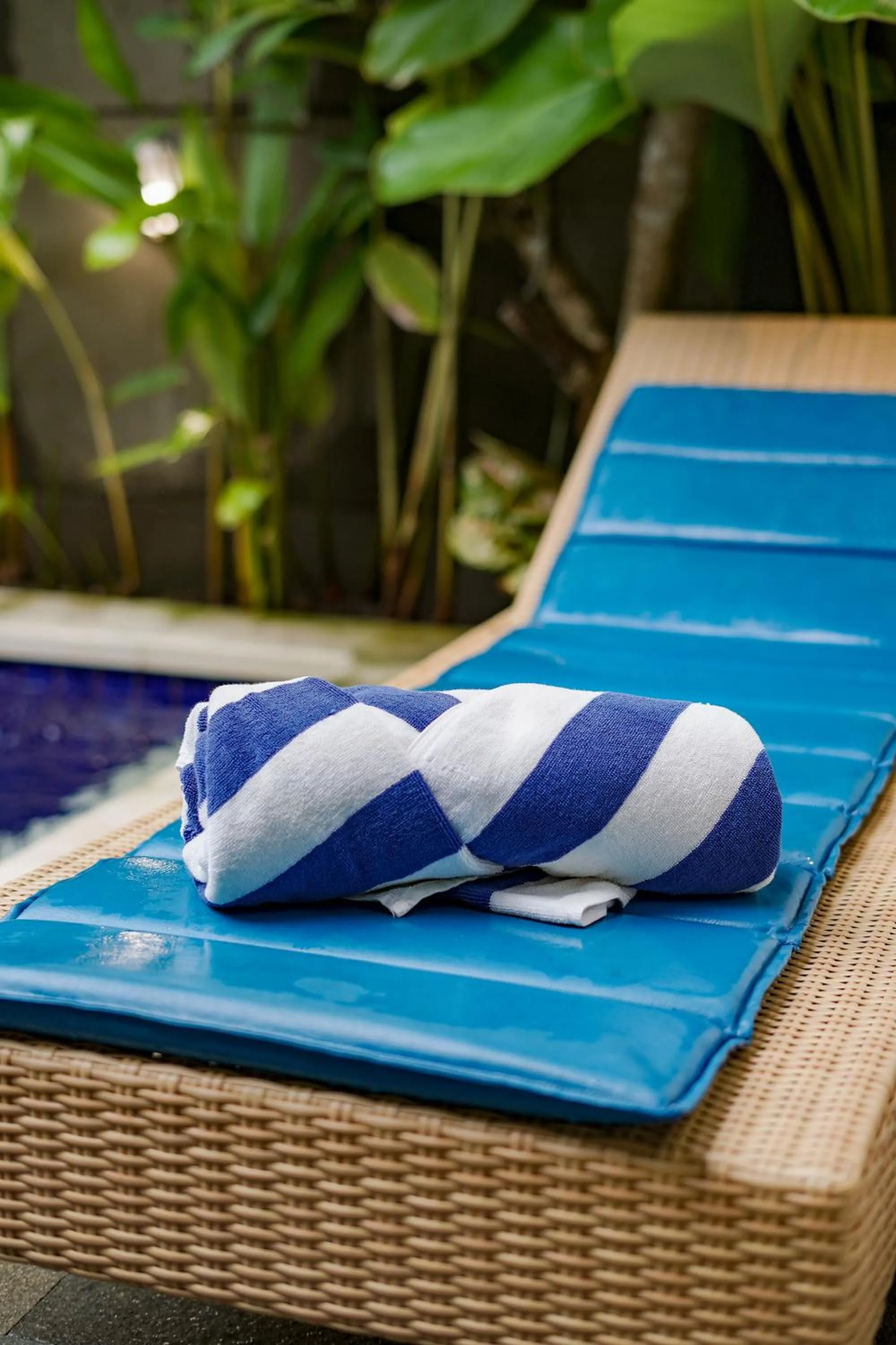 Pool view in Three Brothers Bali Legian Bungalows & Villas