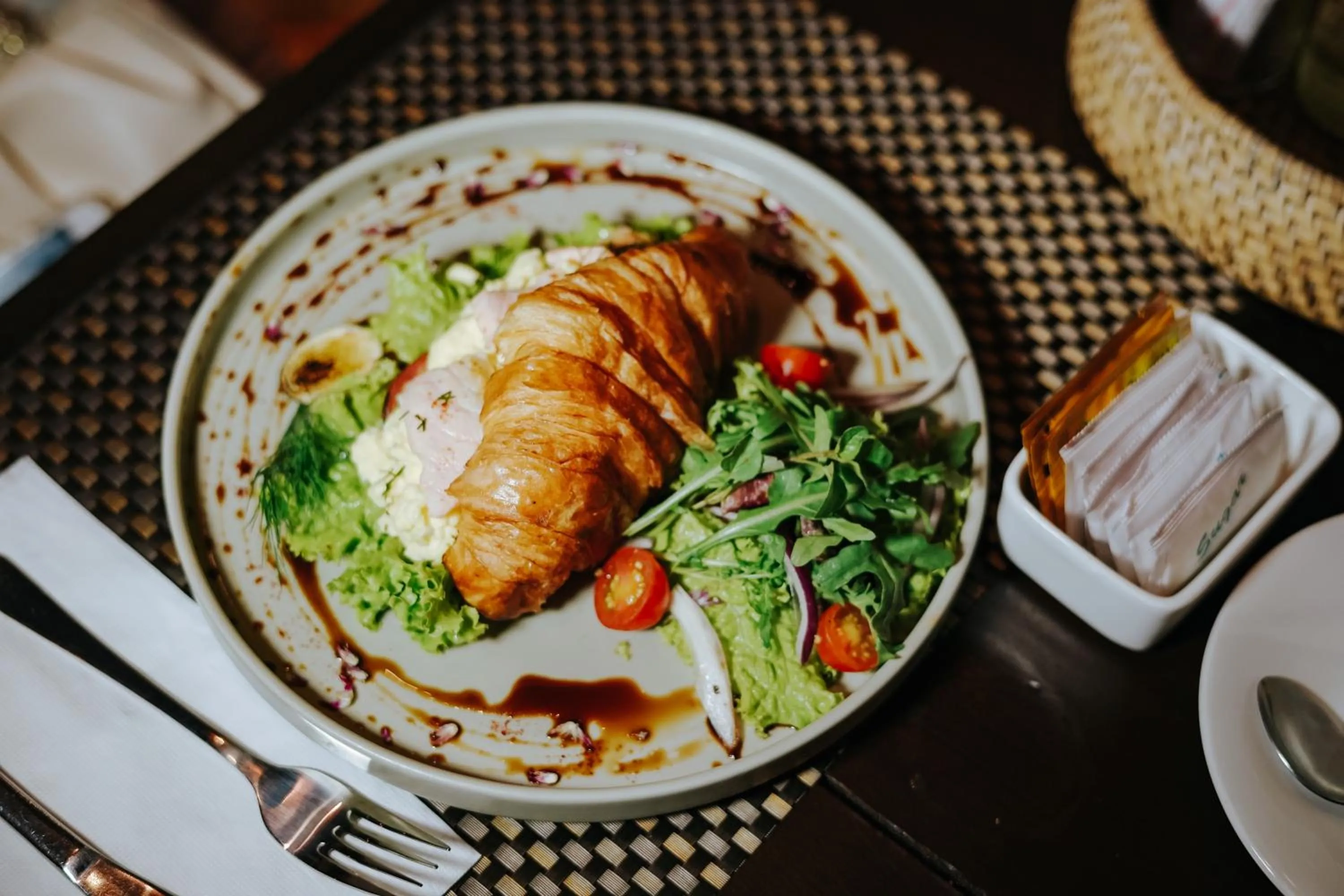 Food in Three Brothers Bali Legian Bungalows & Villas