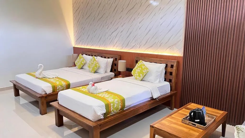 Bedroom, Bed in Three Brothers Bali Legian Bungalows & Villas