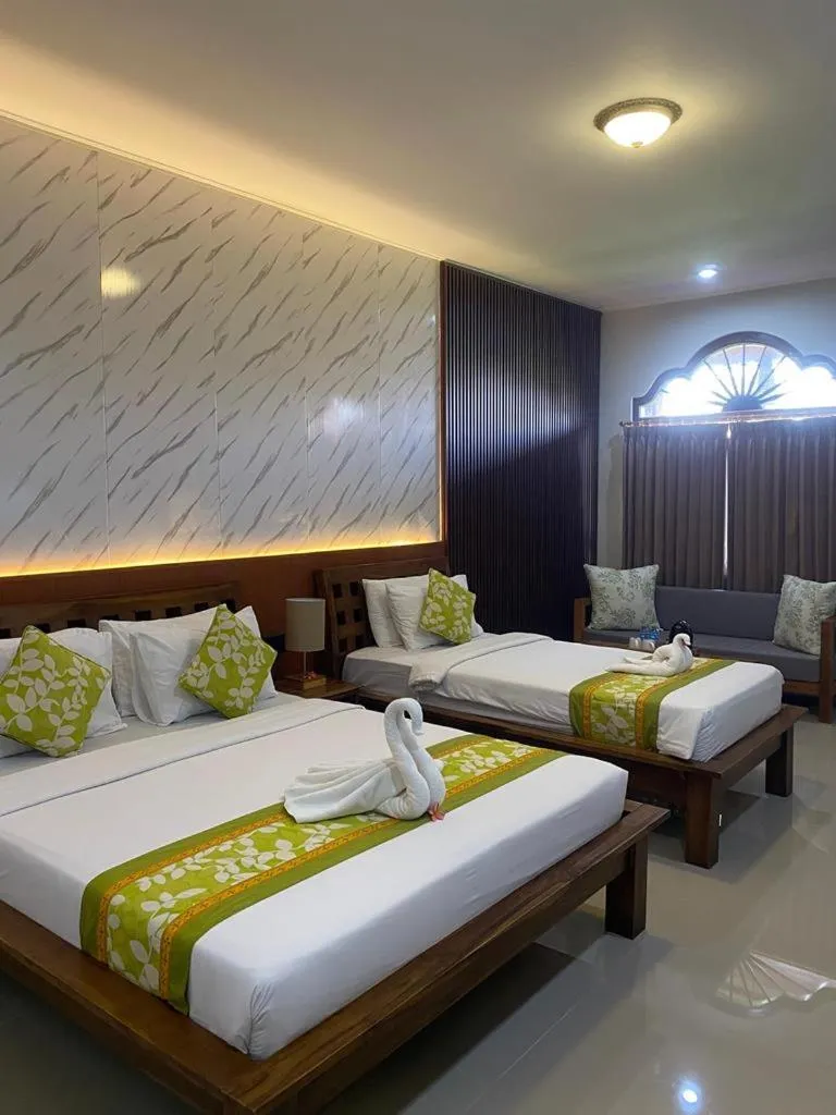 Bedroom, Bed in Three Brothers Bali Legian Bungalows & Villas