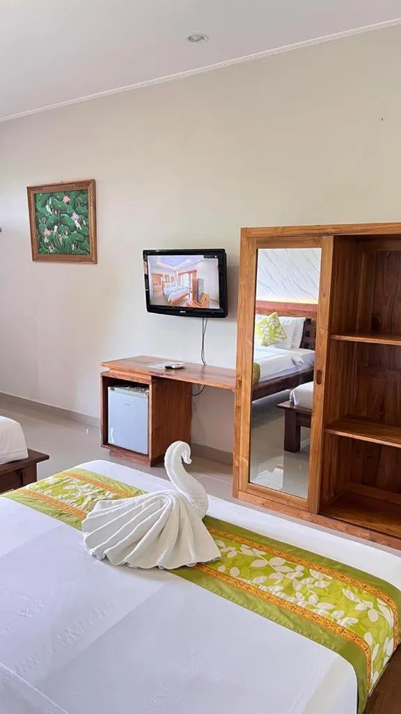 Bedroom, Bed in Three Brothers Bali Legian Bungalows & Villas