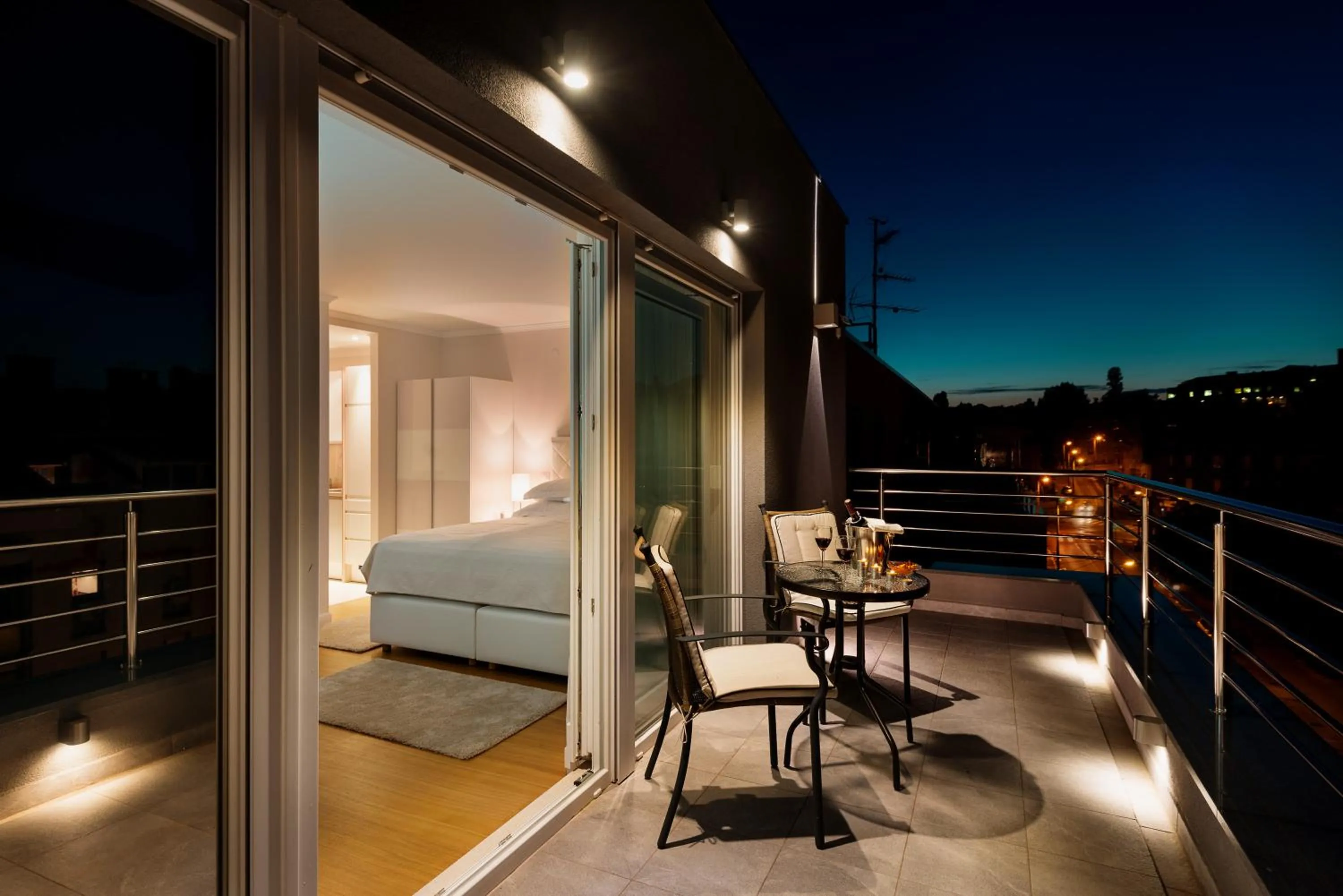 Balcony/Terrace in Madison Luxury Apartments & Rooms