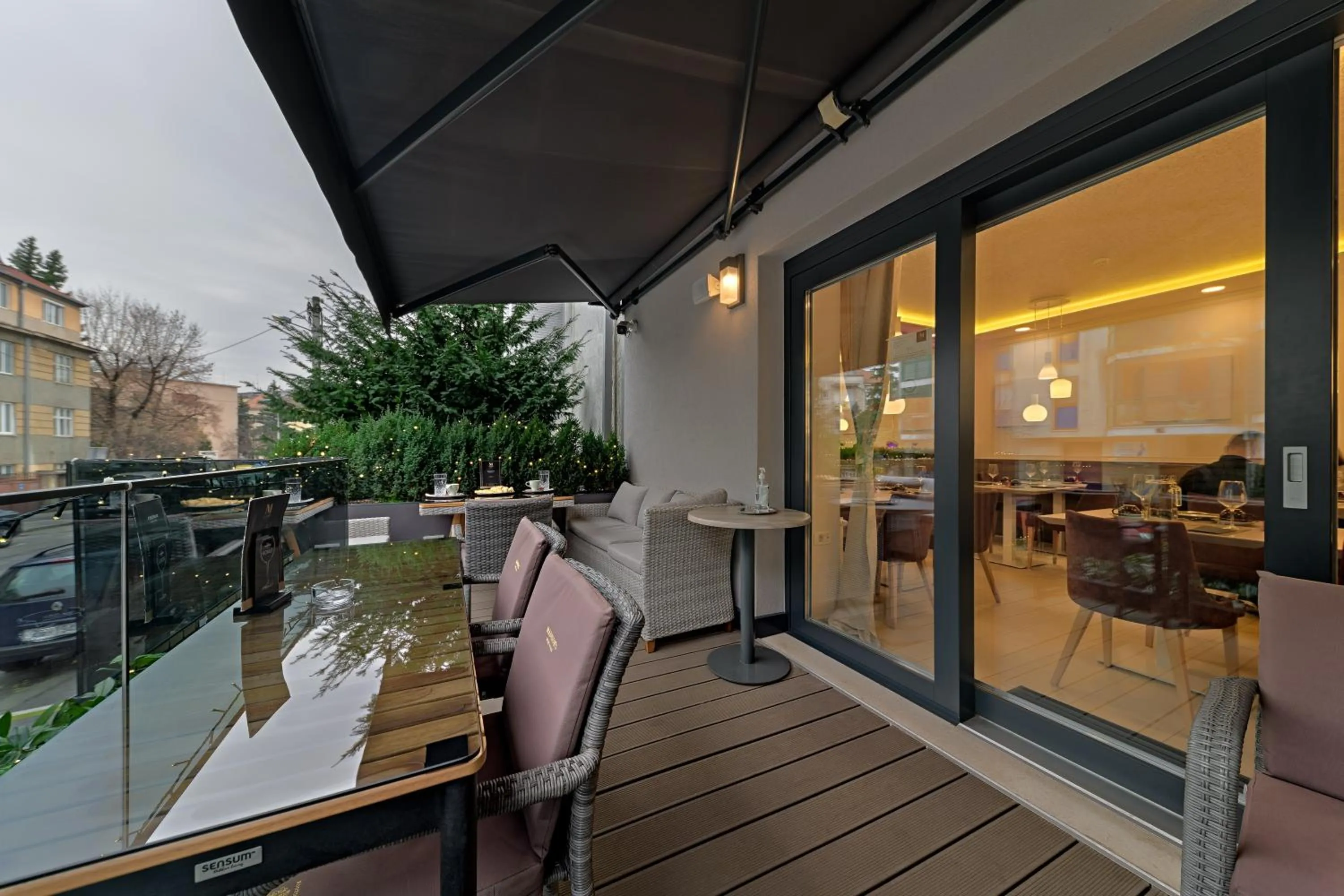 Balcony/Terrace in Madison Luxury Apartments & Rooms