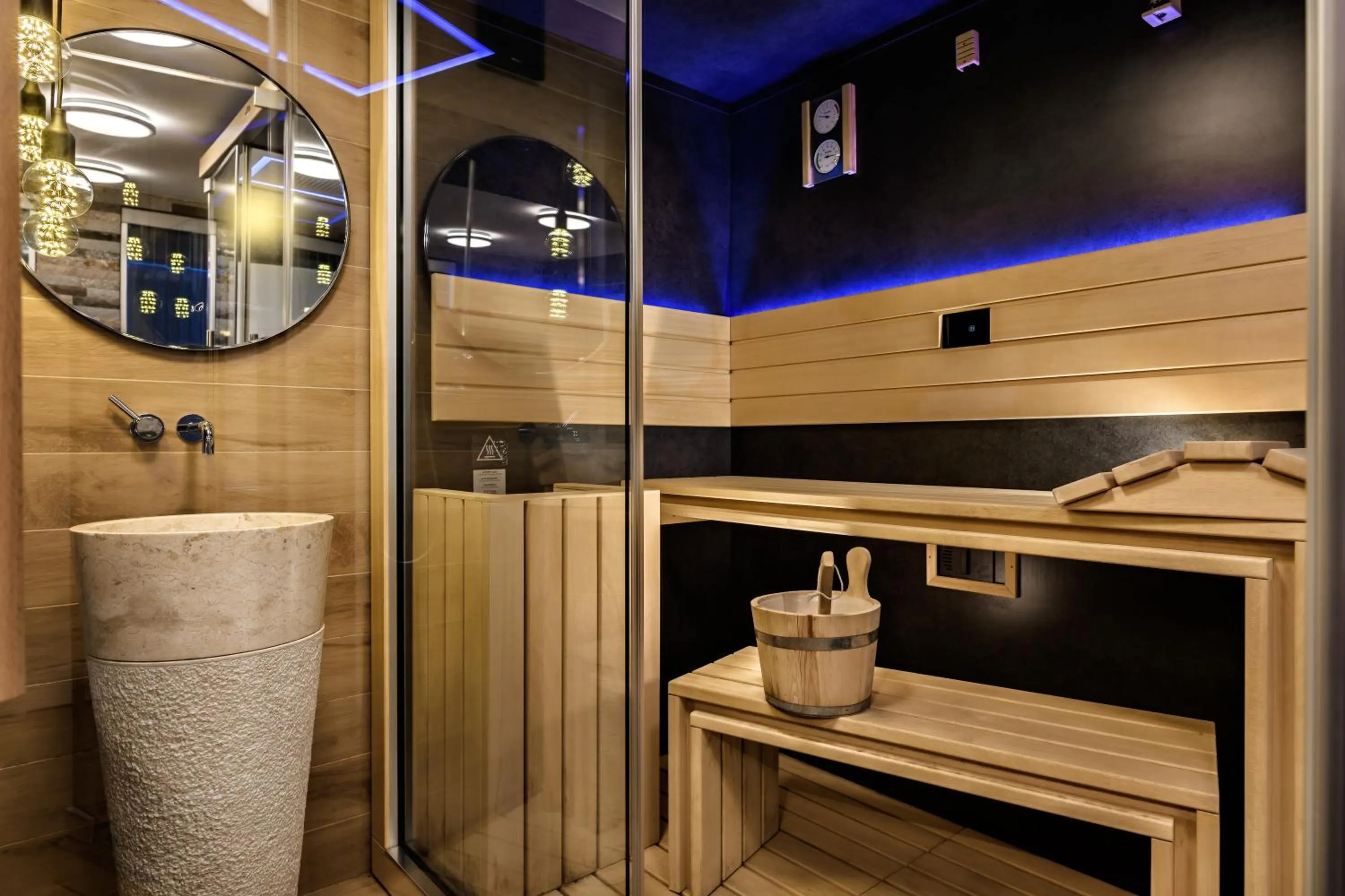 Sauna in Madison Luxury Apartments & Rooms