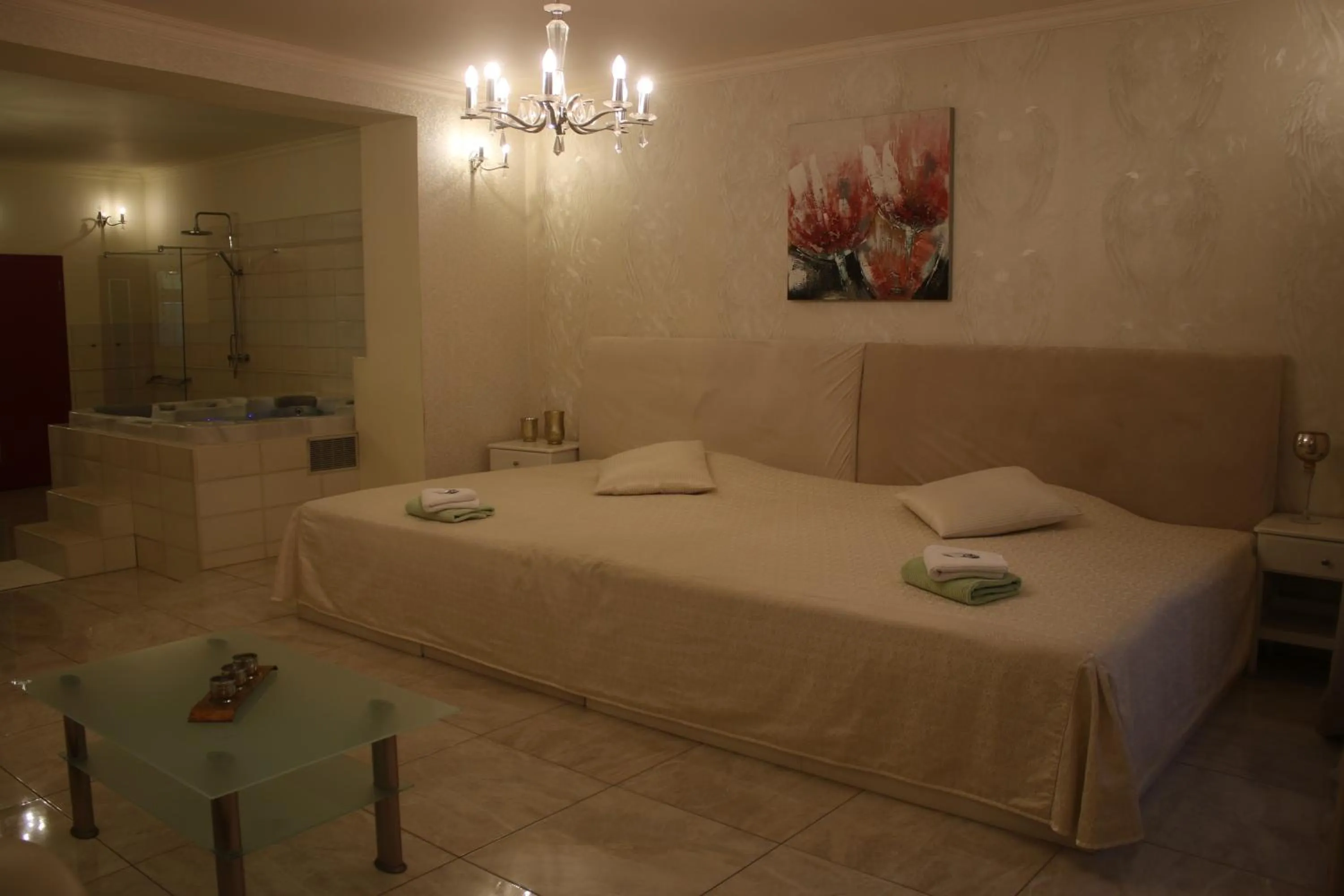 Bed in Penzion 4 Dvory