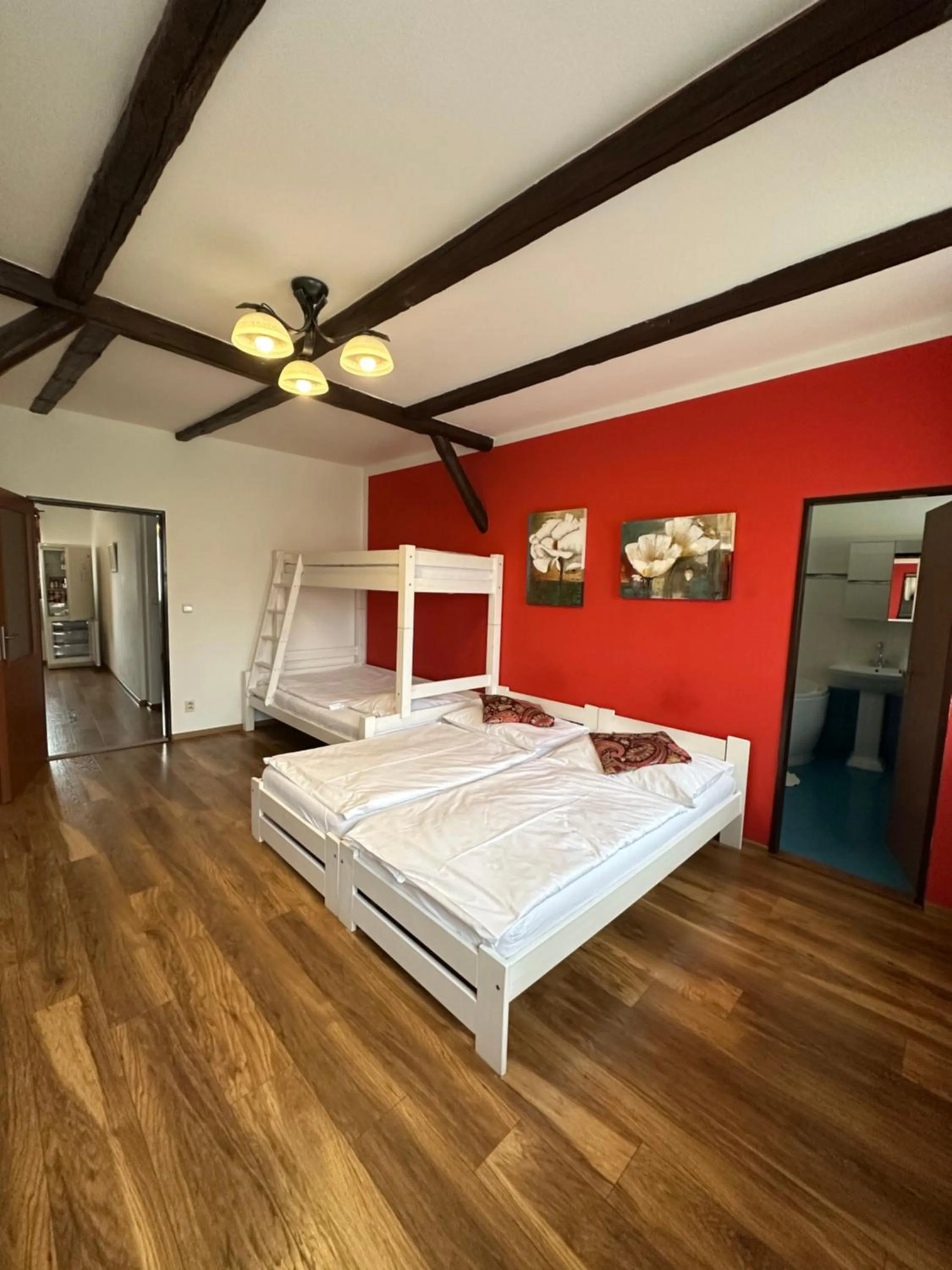 Bed in Penzion 4 Dvory