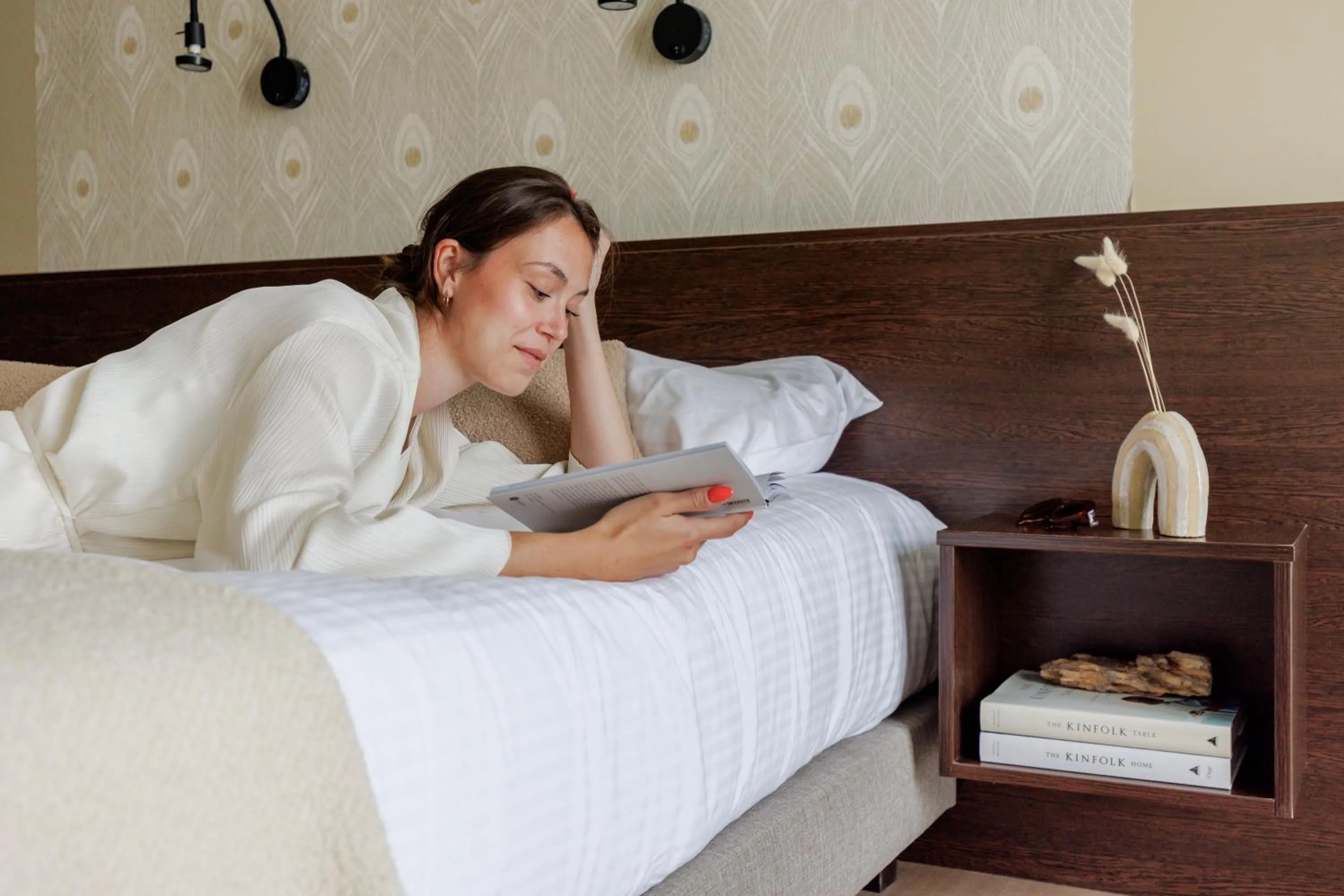 Bed in Hotel Corner House by WP Hotels