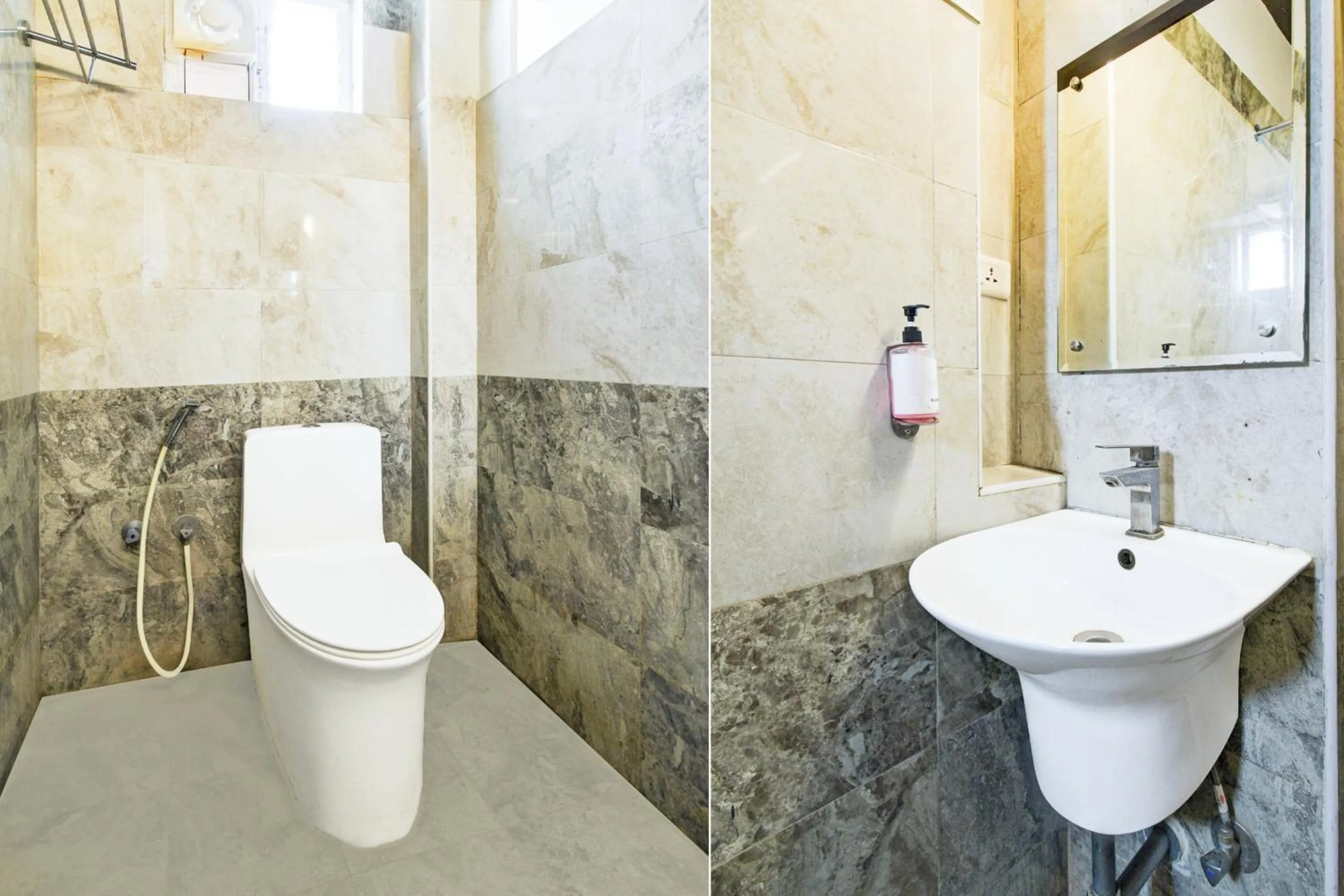 Bathroom in Super Townhouse HiTech city Hyderabad