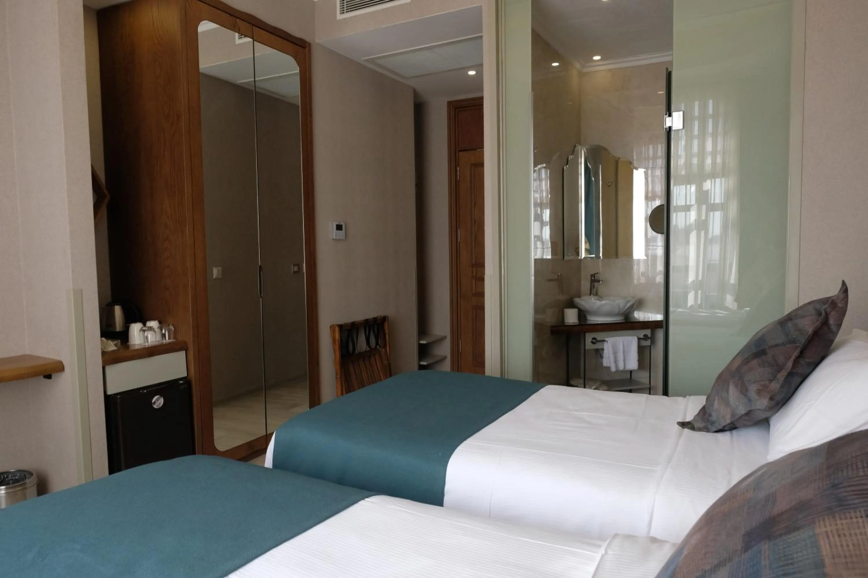 Bed in GALATAHAN Hotel Istanbul Karakoy