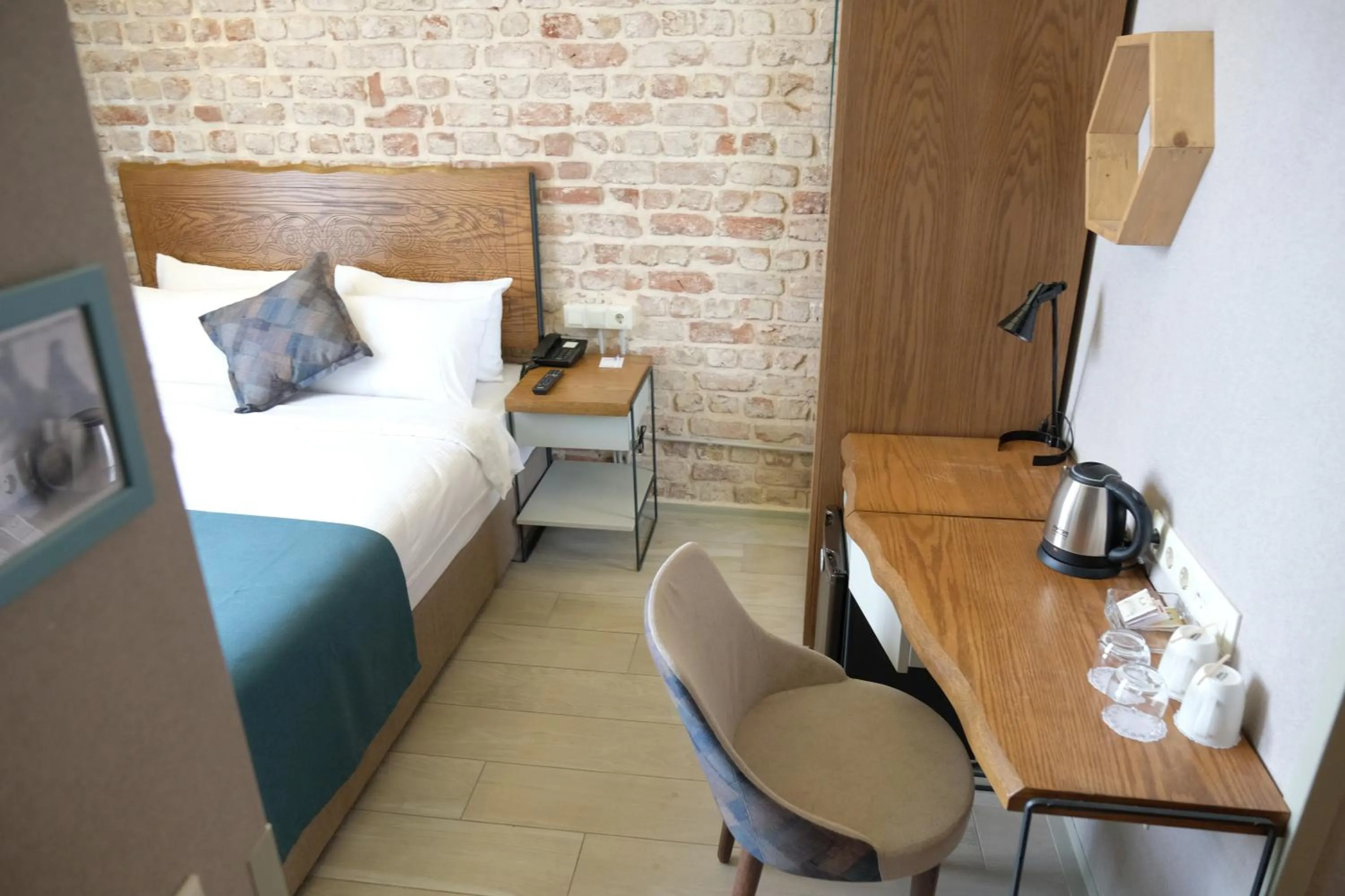 Bed in GALATAHAN Hotel Istanbul Karakoy