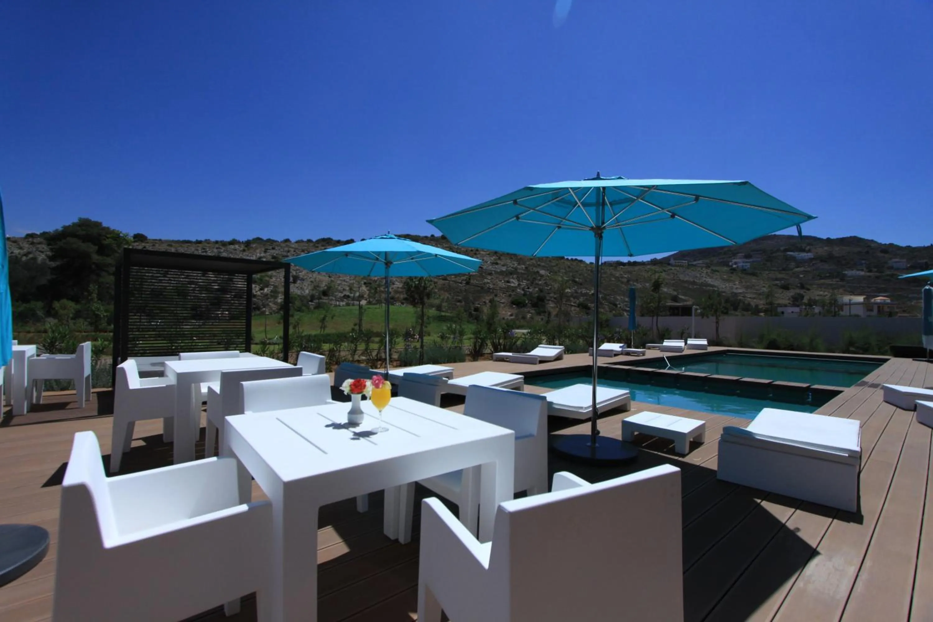 Balcony/Terrace in Hôtel Souani ( Al Hoceima Bay)