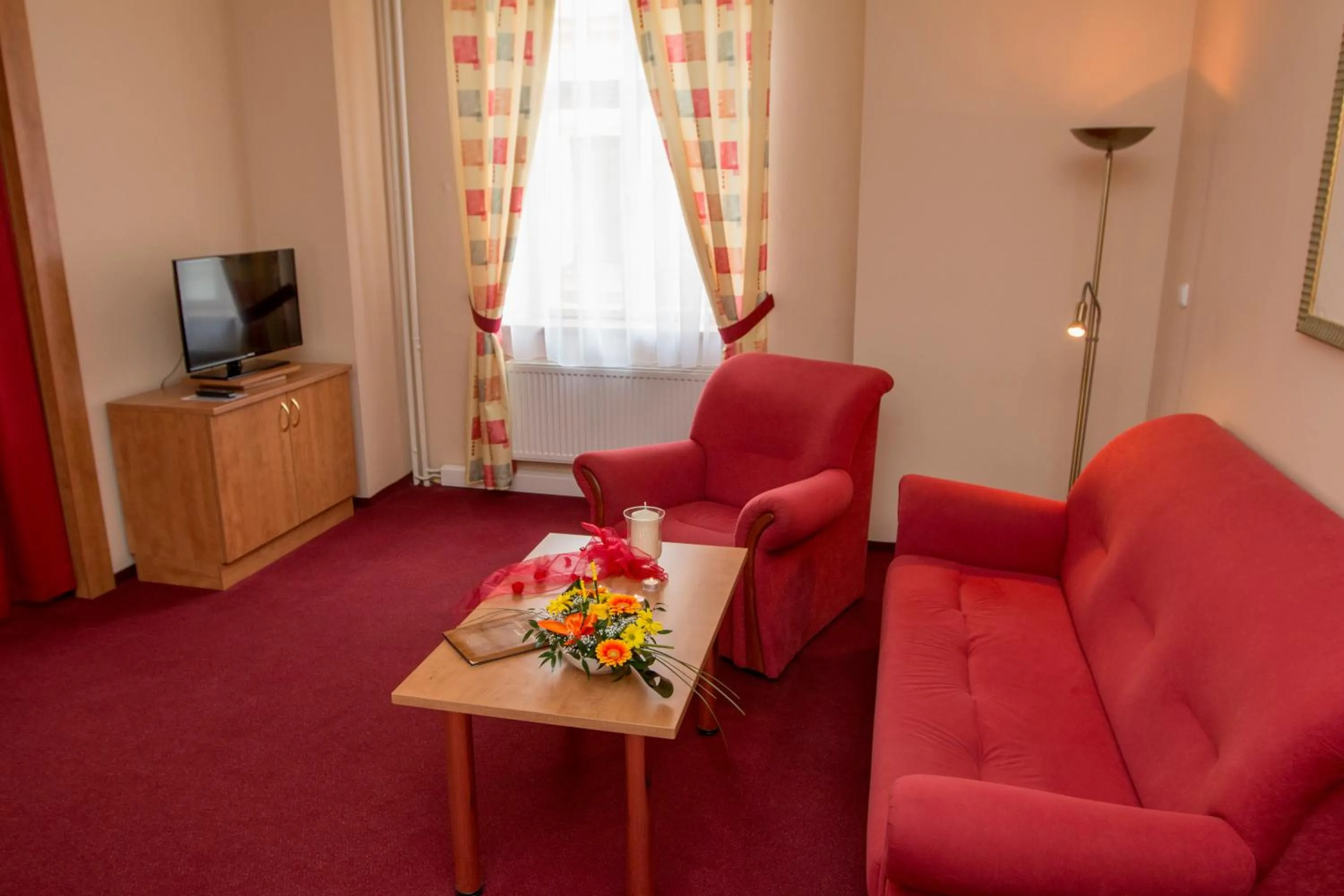 Living room in Hotel Česká Koruna