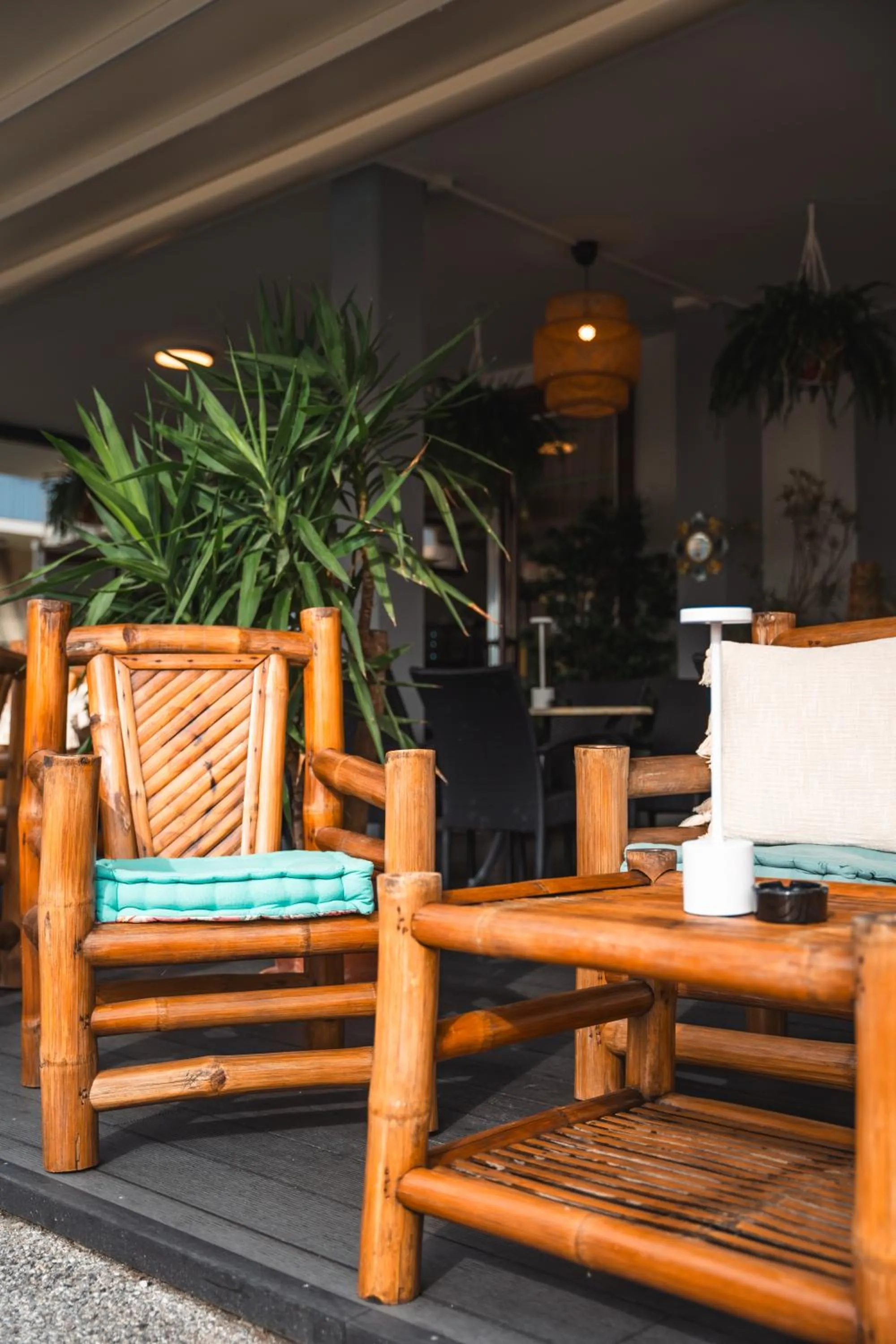 Seating area in Hotel Del Corso