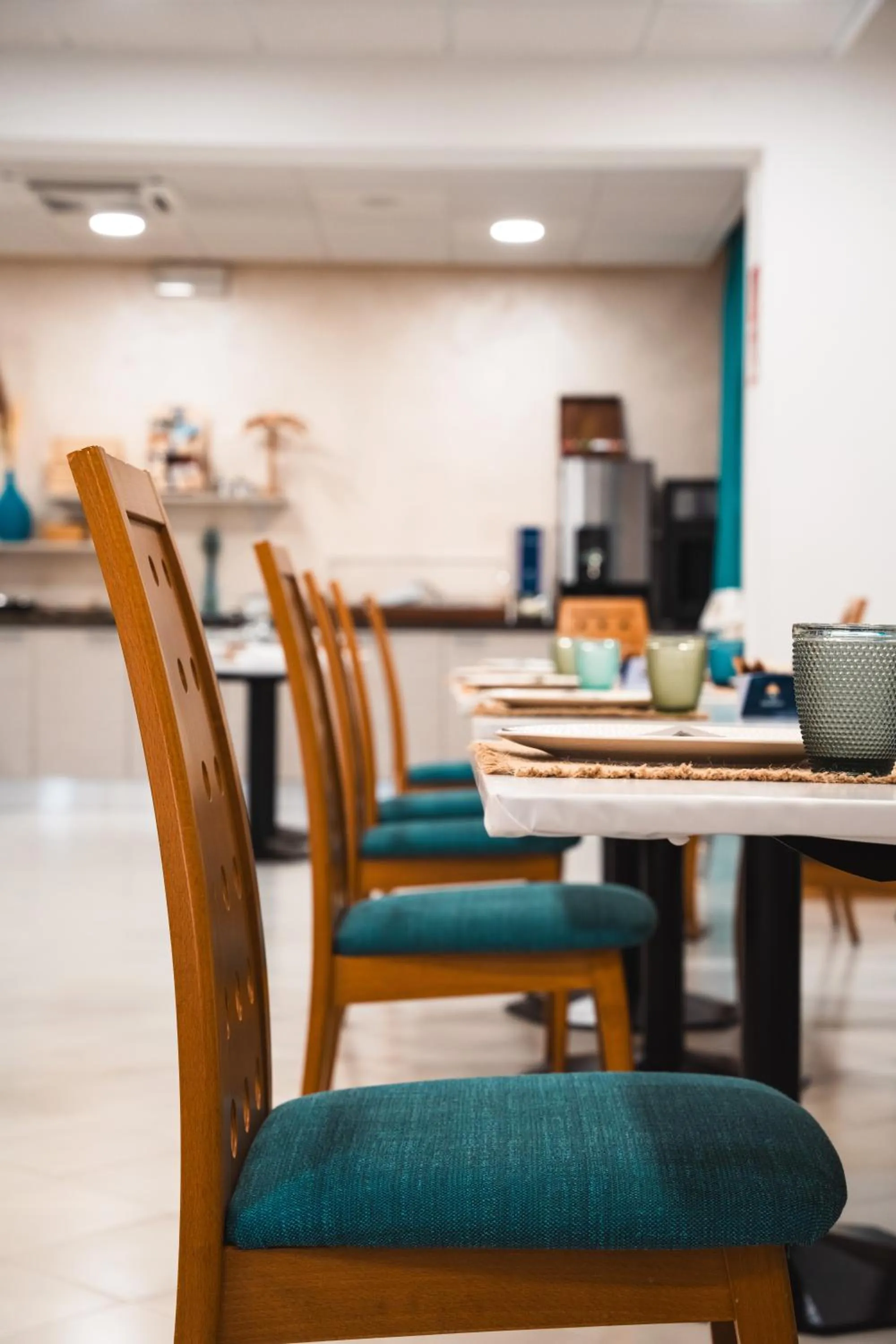 Kitchen or kitchenette in Hotel Del Corso
