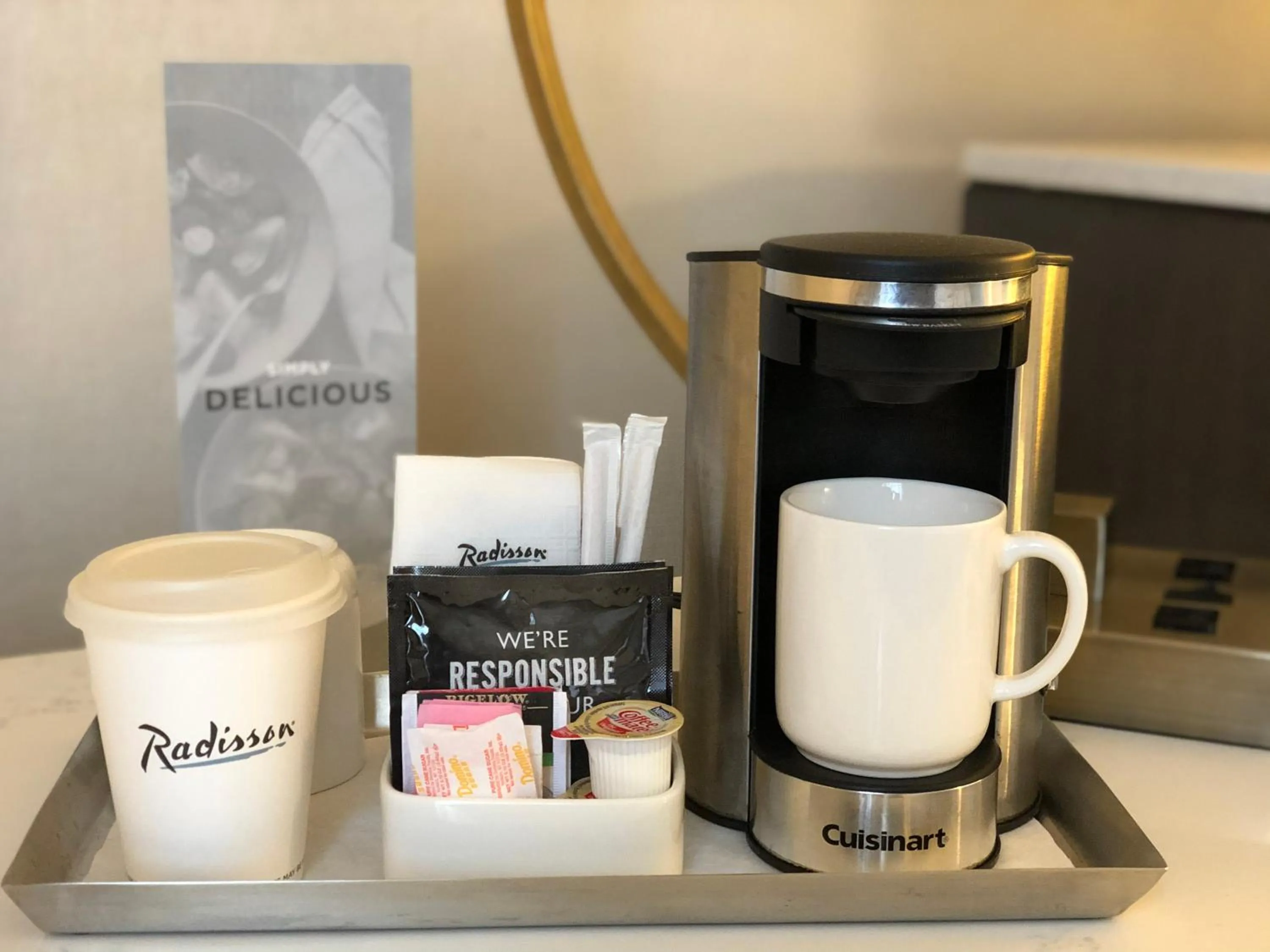Coffee/tea facilities in Radisson Lackawanna Station Hotel Scranton