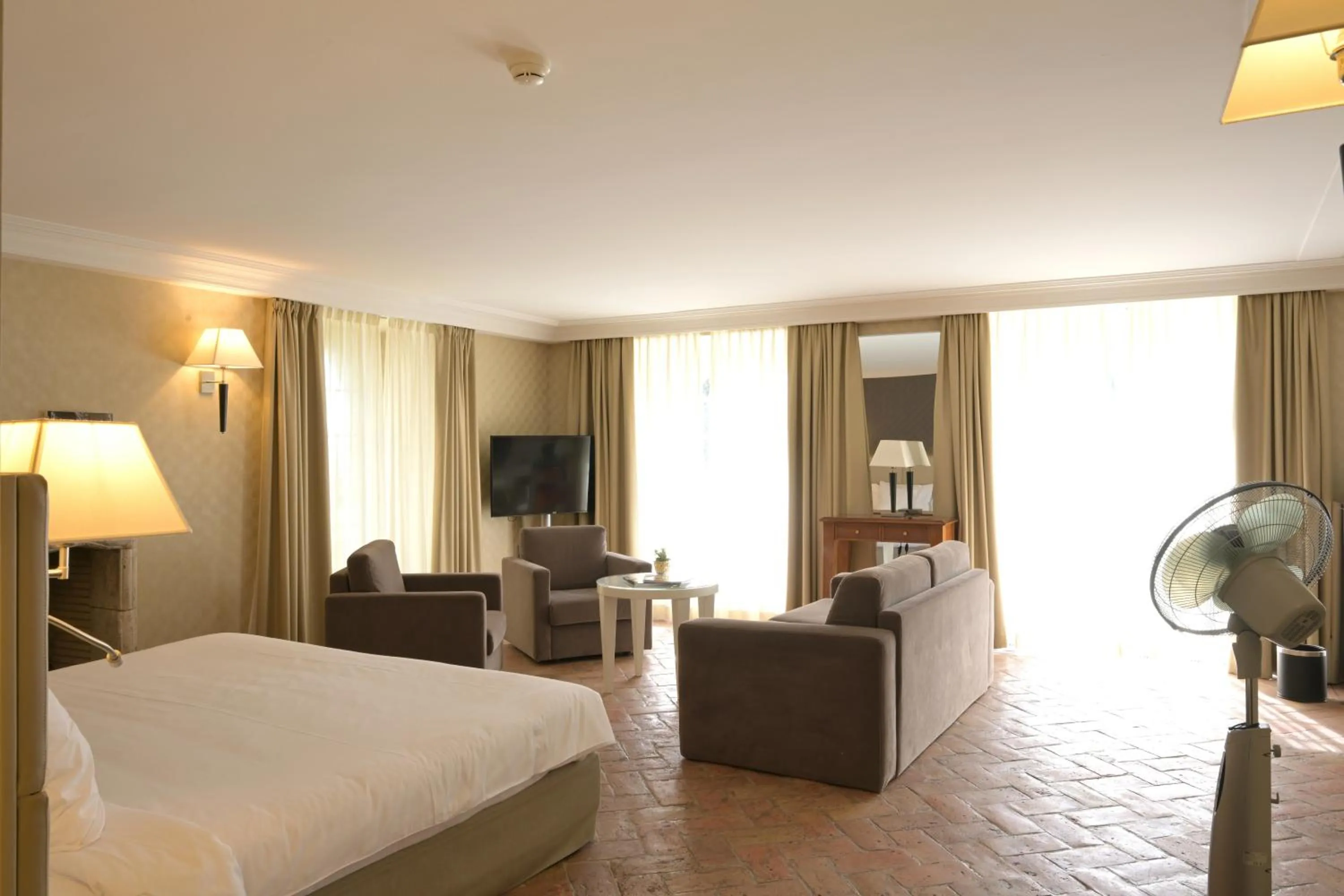 Bed in Château de Bonmont