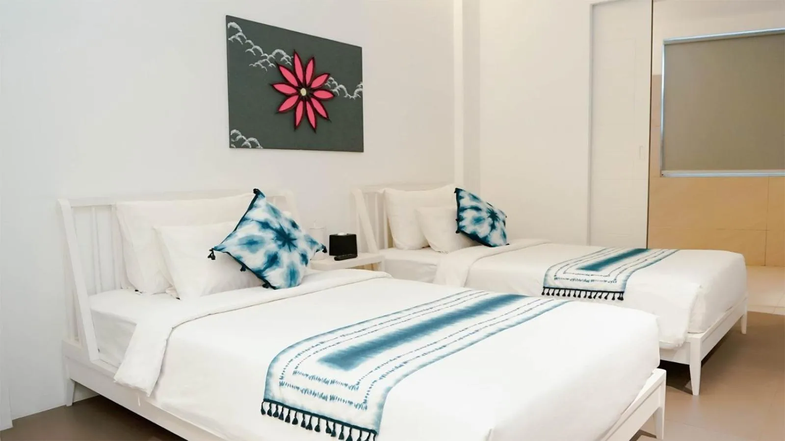 Bed in K Gallery Hotel