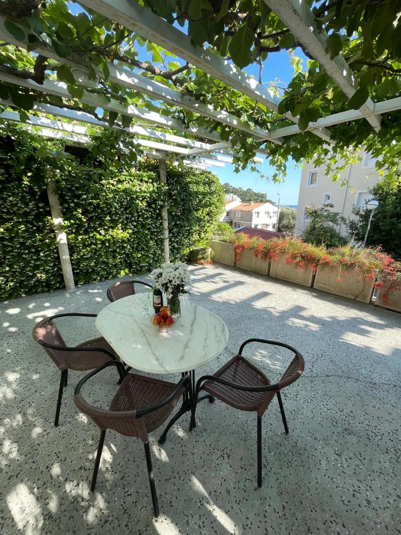 Patio in Villa Mila
