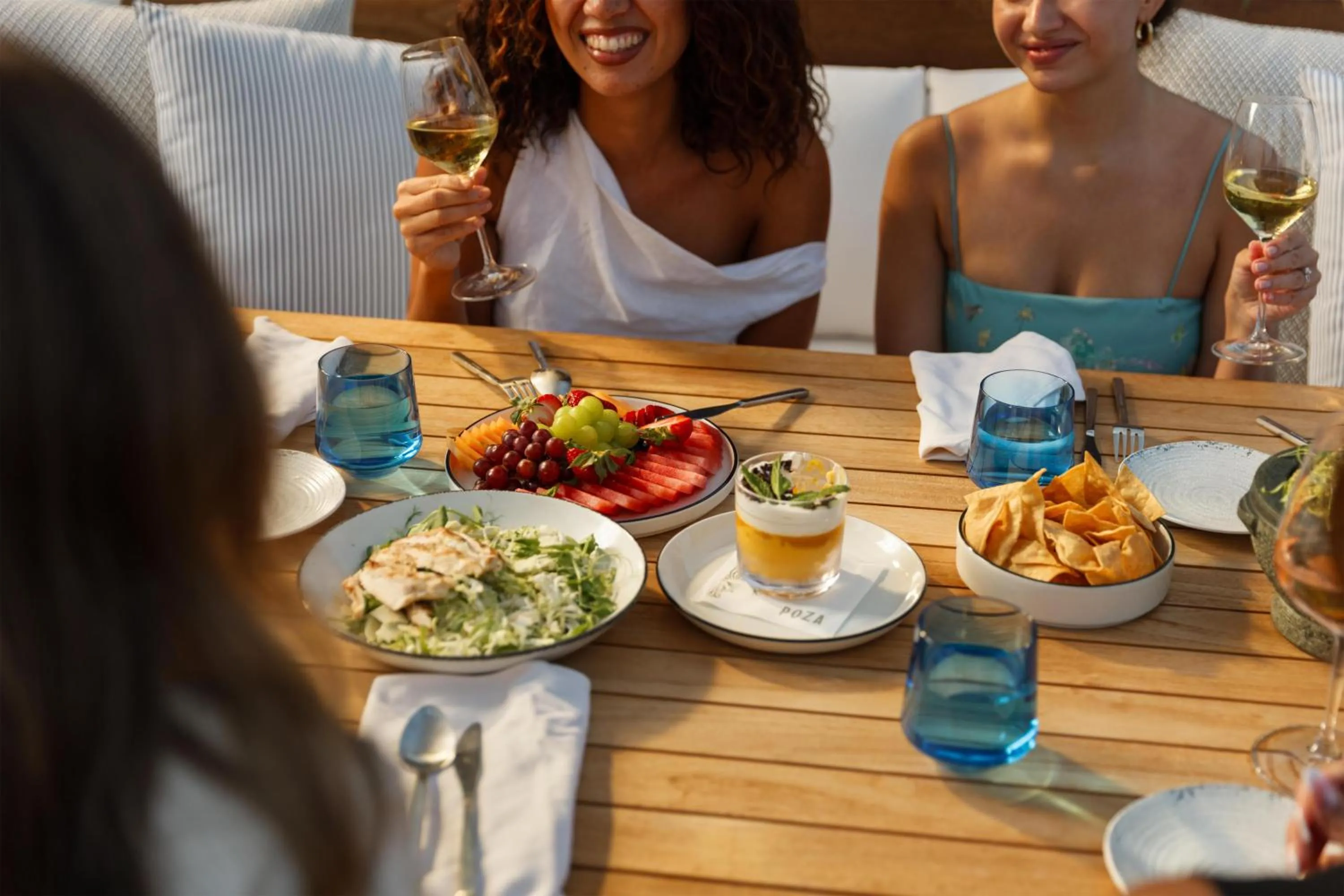 Food and drinks in L'Ermitage Beverly Hills