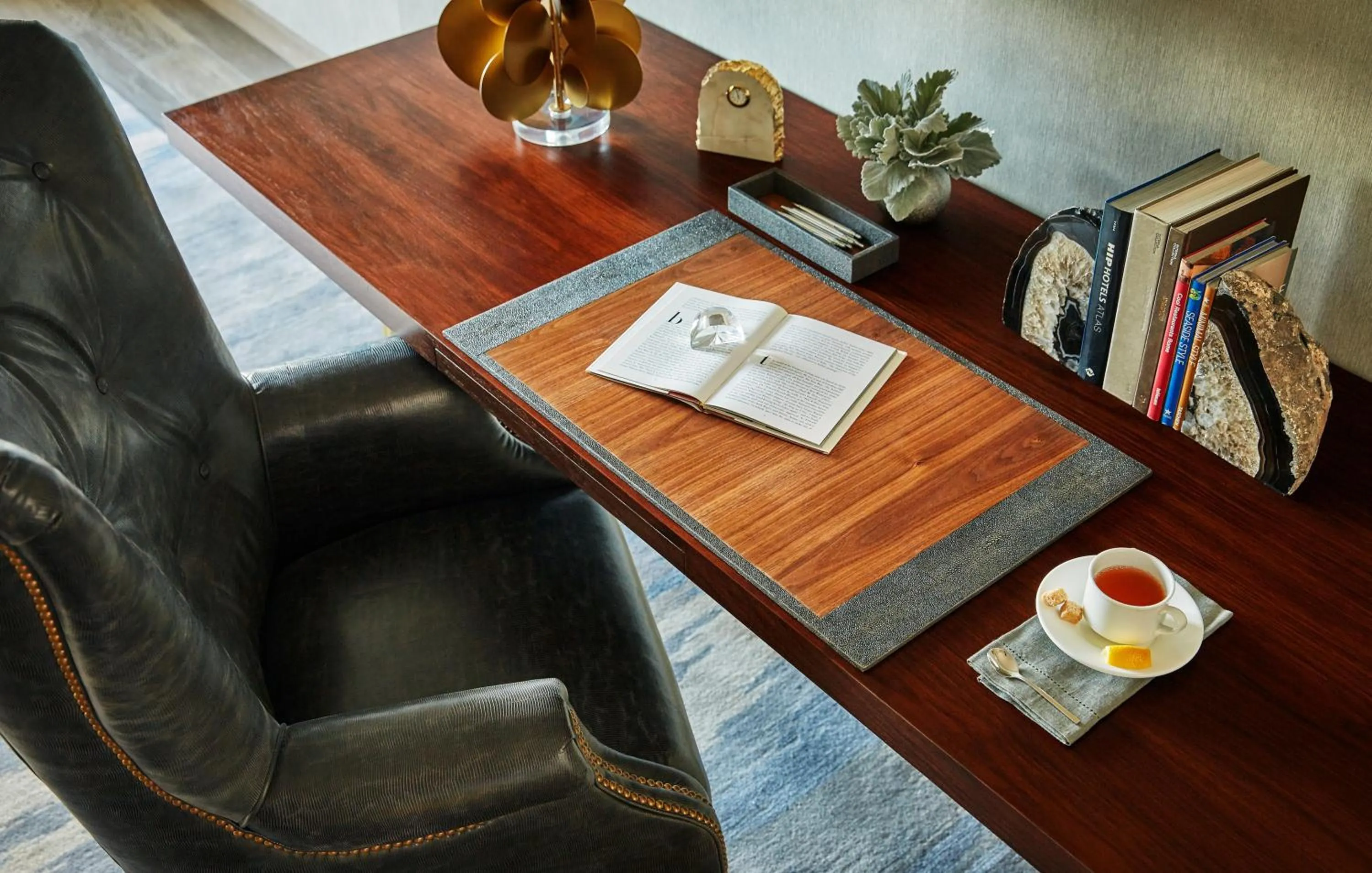 Seating area in L'Ermitage Beverly Hills