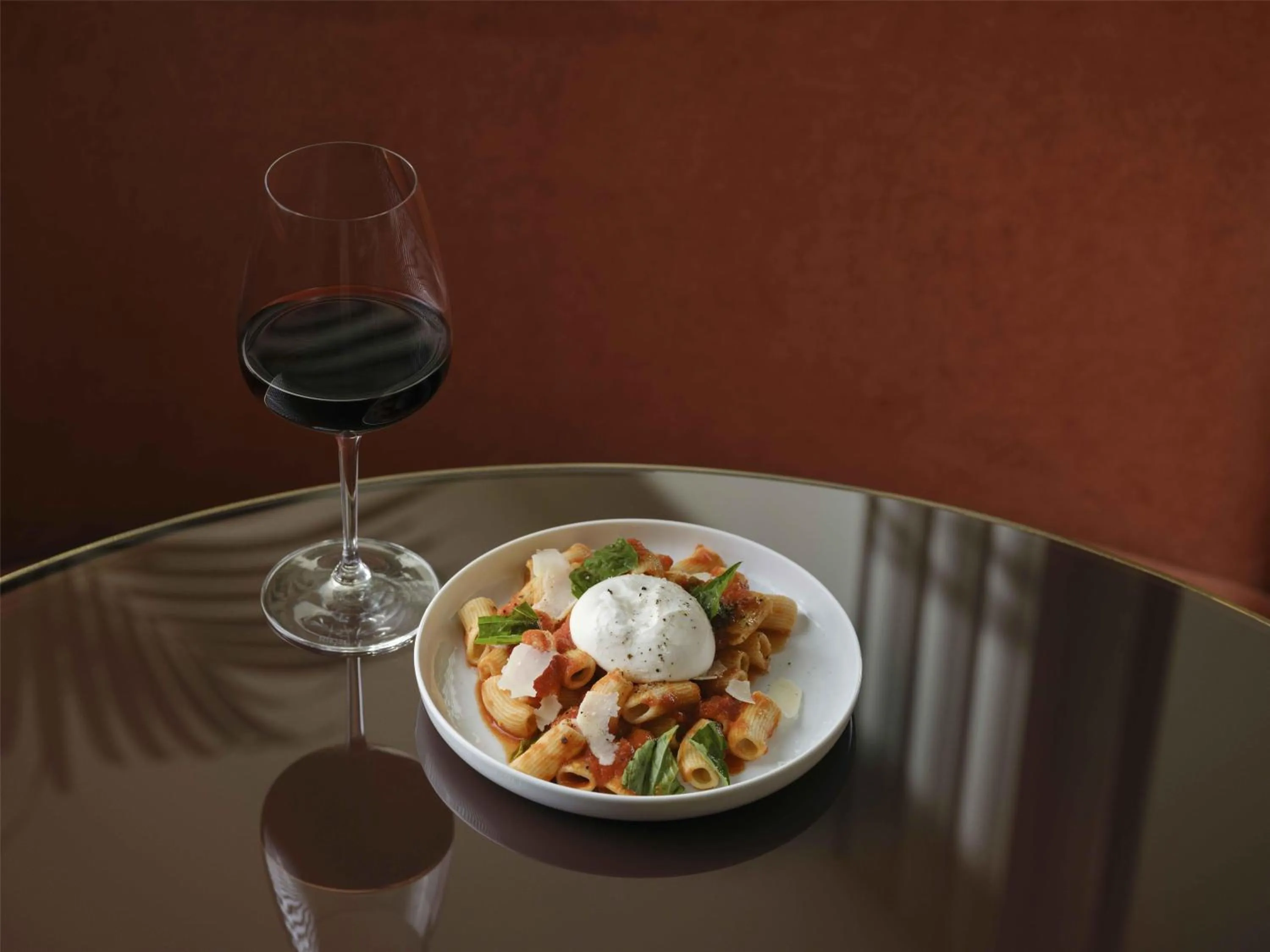 Food and drinks in L'Ermitage Beverly Hills