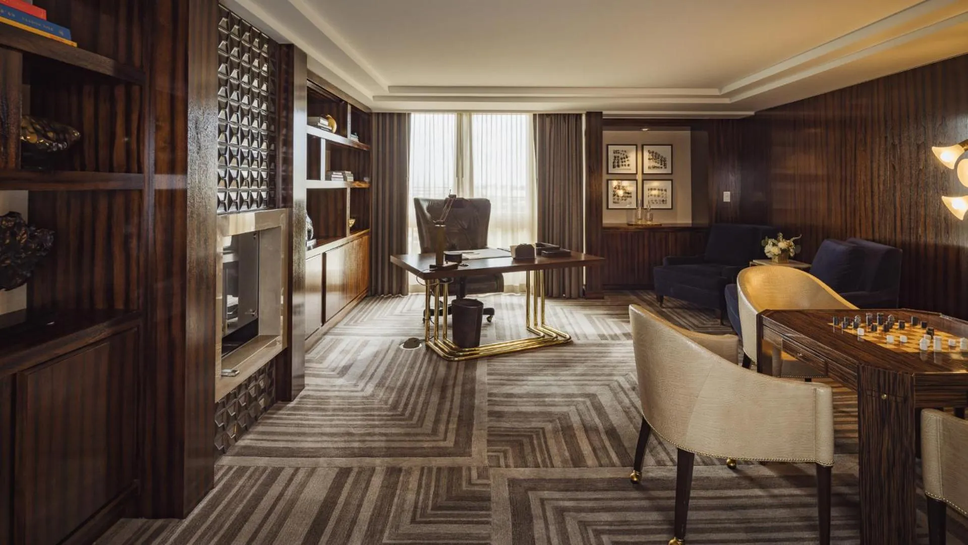 Seating area in L'Ermitage Beverly Hills