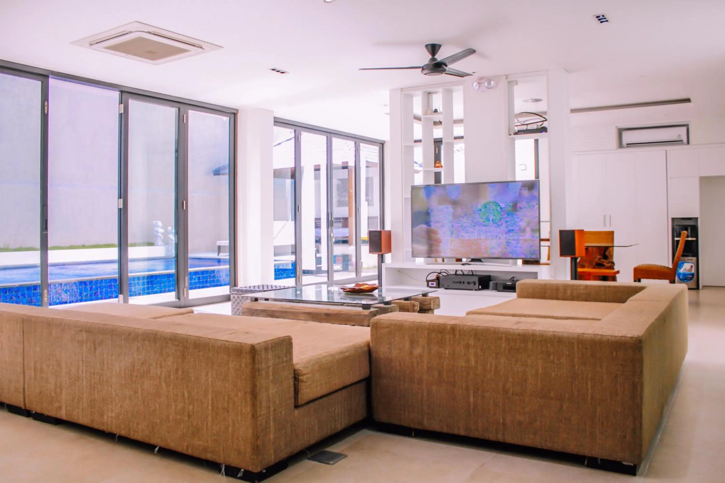 Living room in Villa Damar Canggu by Nagisa Bali