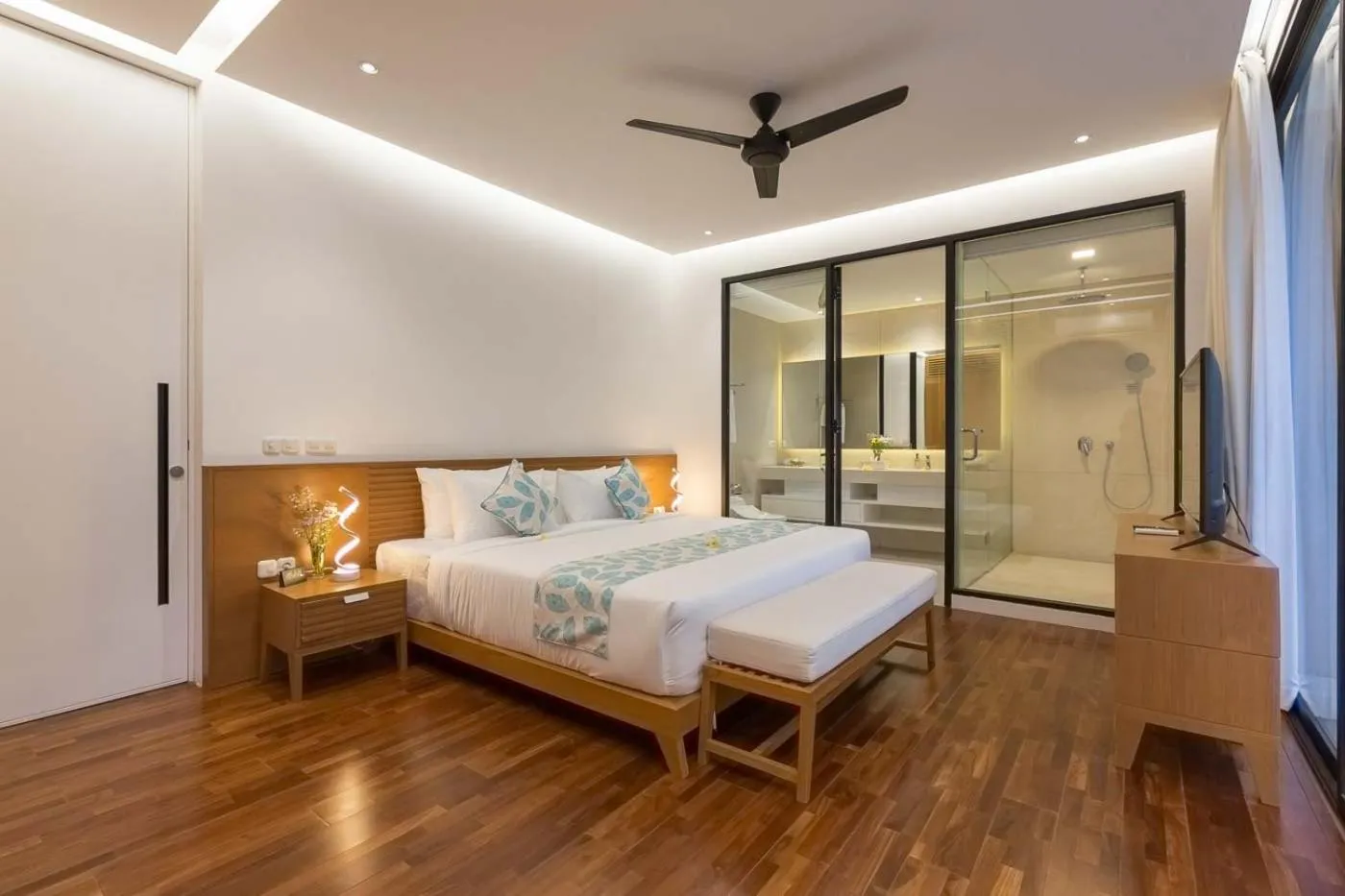 Bed in Villa Damar Canggu by Nagisa Bali