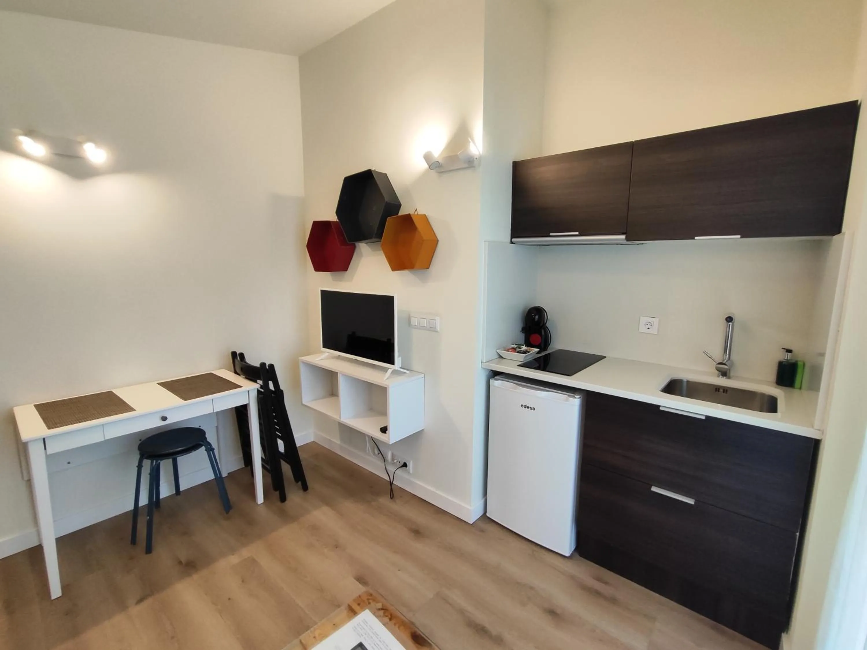 Kitchen or kitchenette in Hotel Rural Tierras del Cid