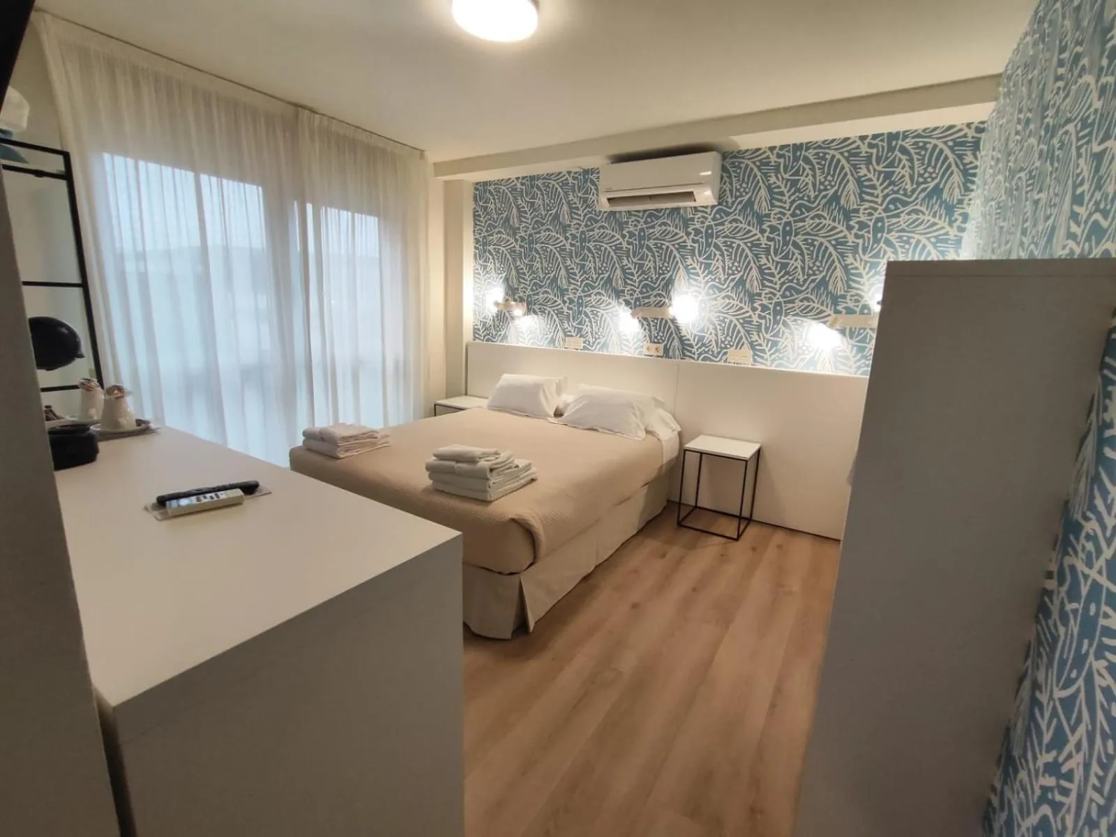 Bed in Hotel Rural Tierras del Cid