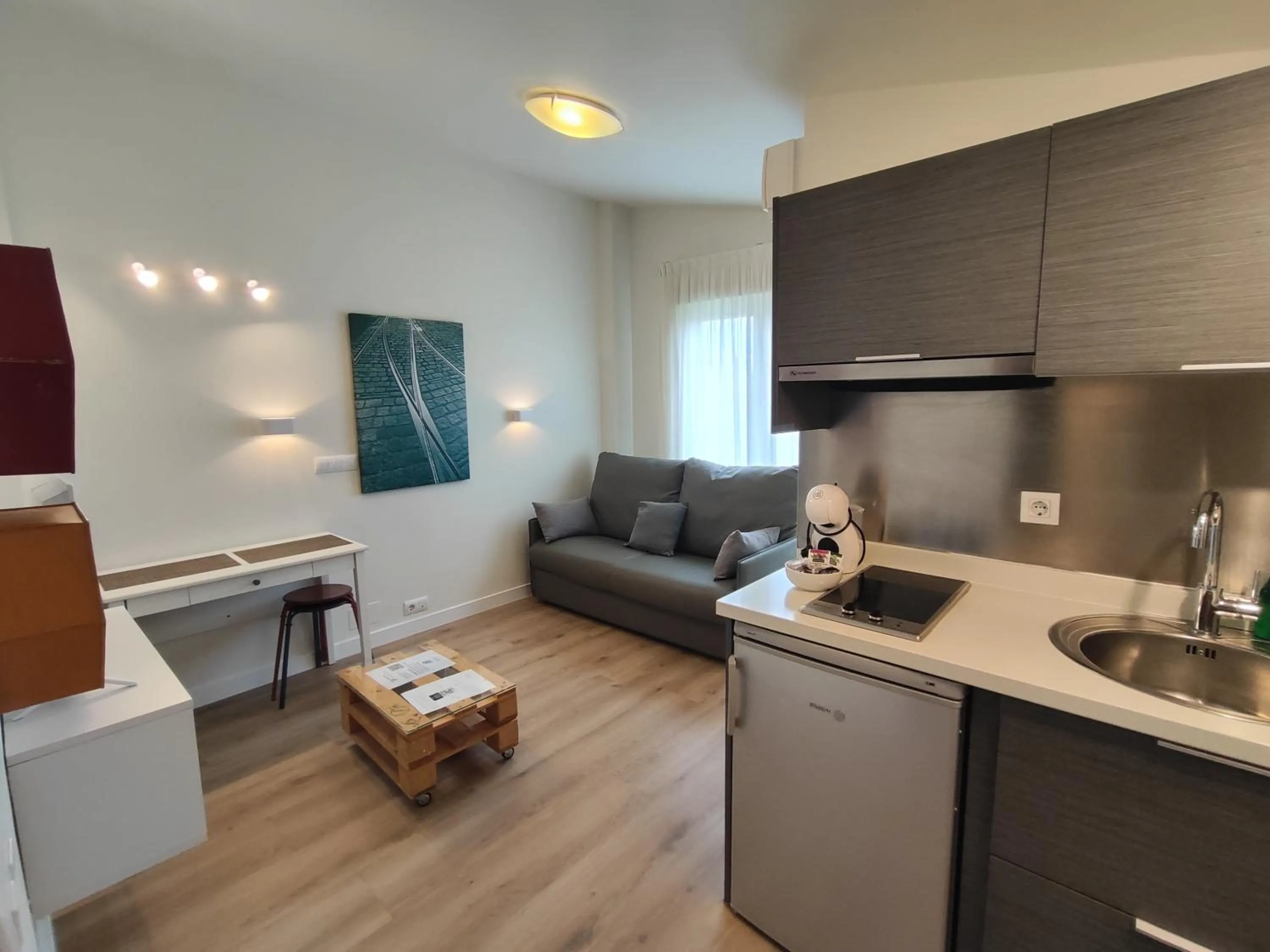 Kitchen or kitchenette in Hotel Rural Tierras del Cid