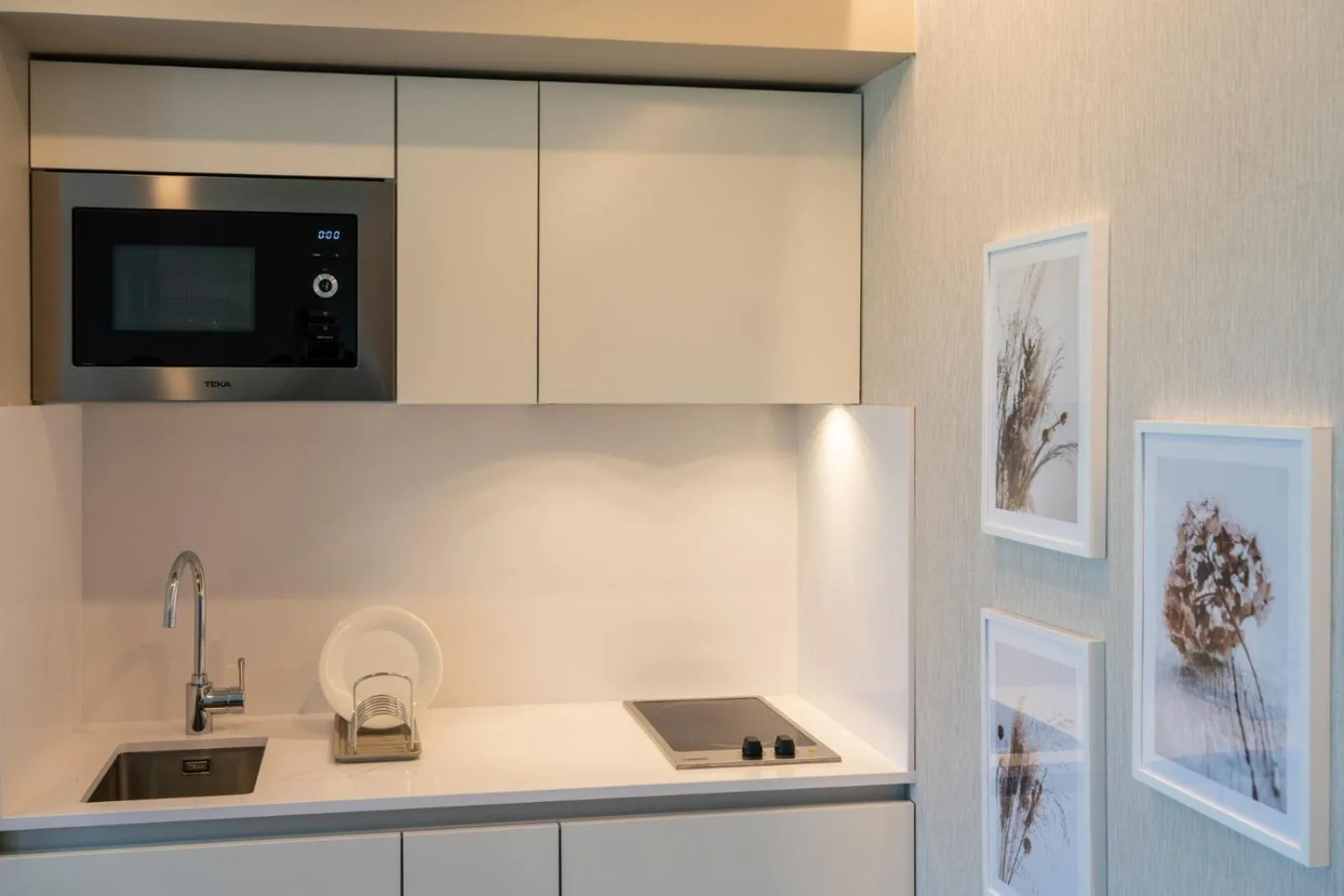 Kitchen or kitchenette in Hotel Rural Tierras del Cid