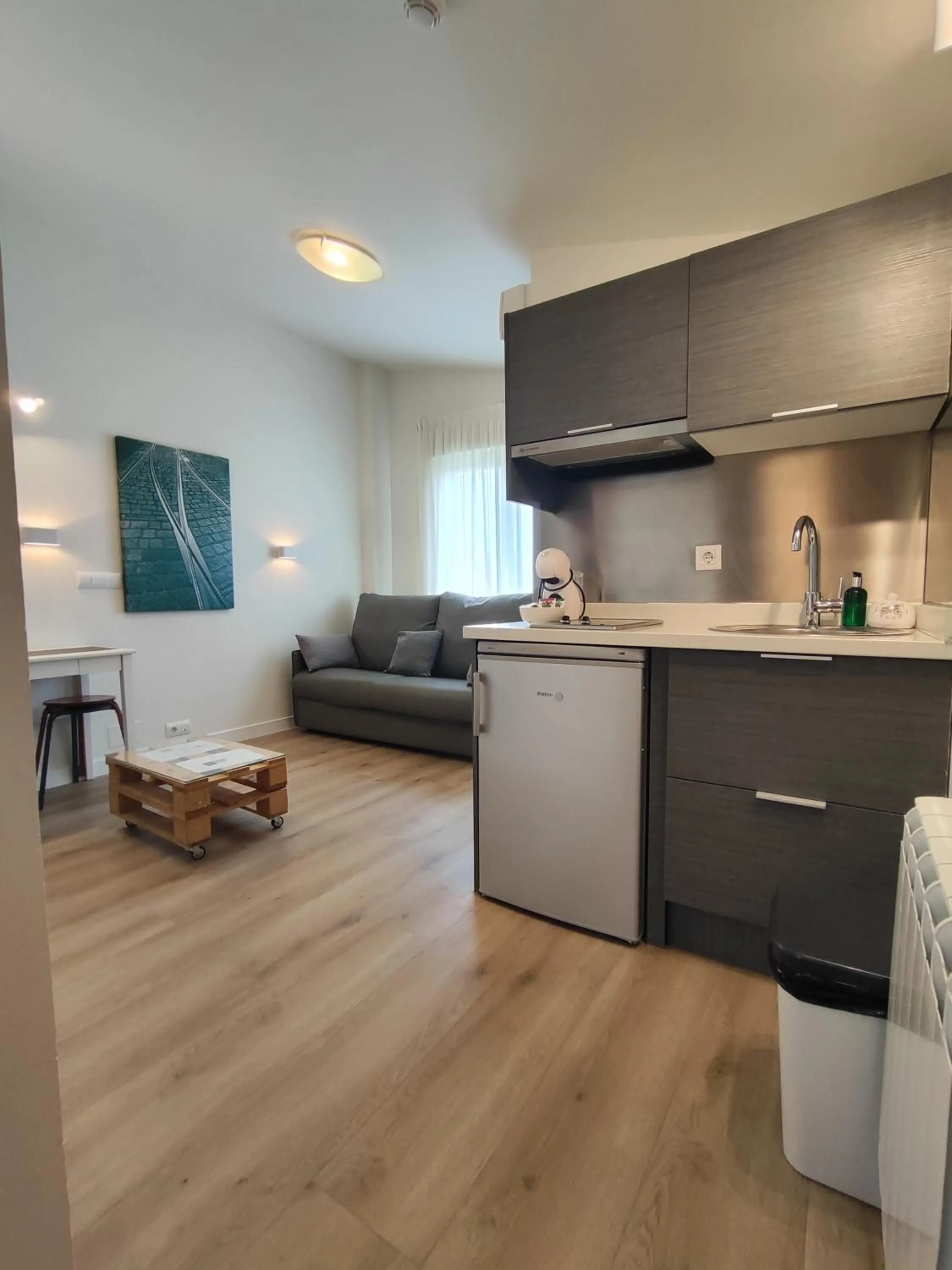 Kitchen or kitchenette in Hotel Rural Tierras del Cid