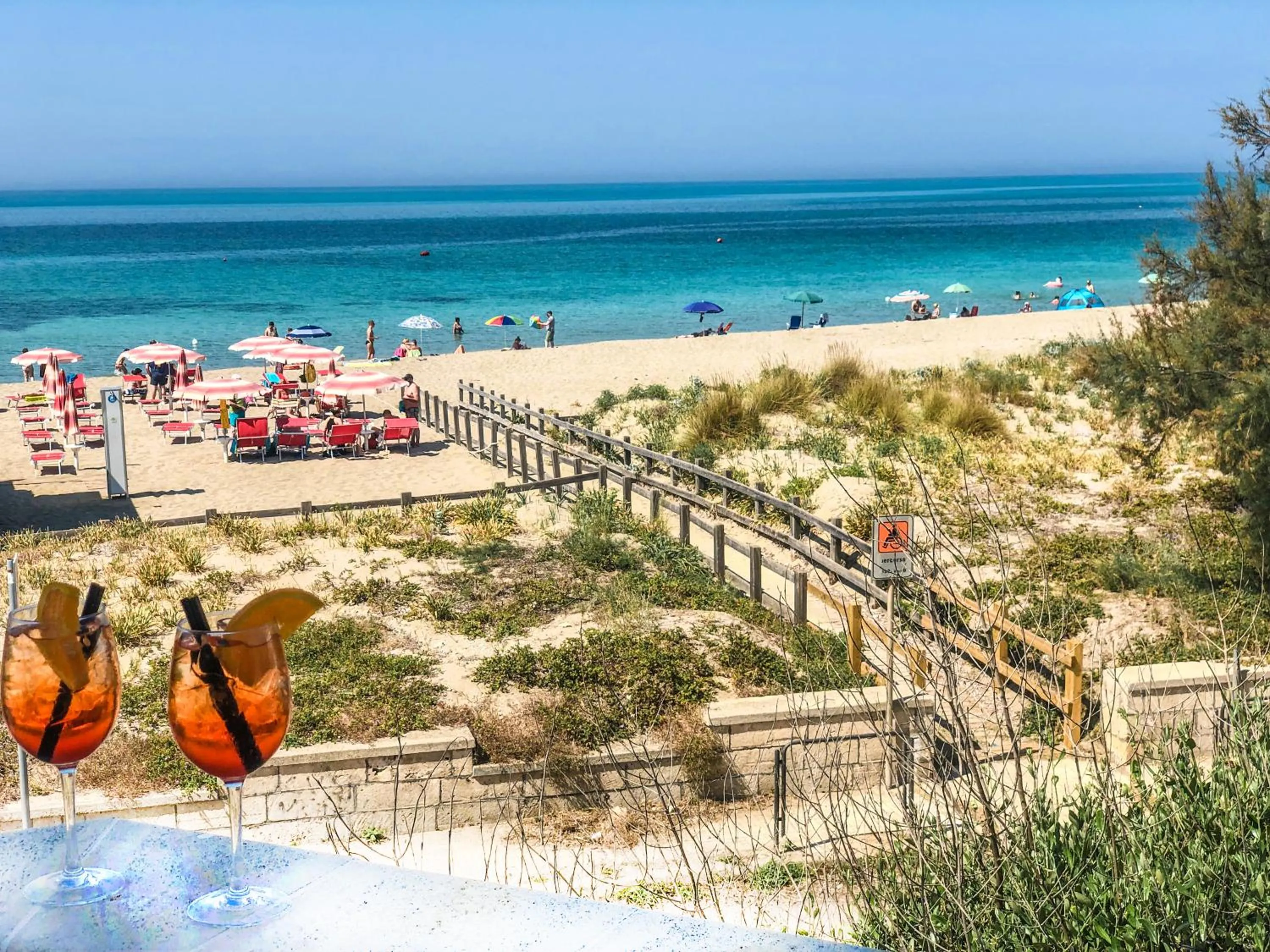 Sea view in Hotel I Colori Del Mare