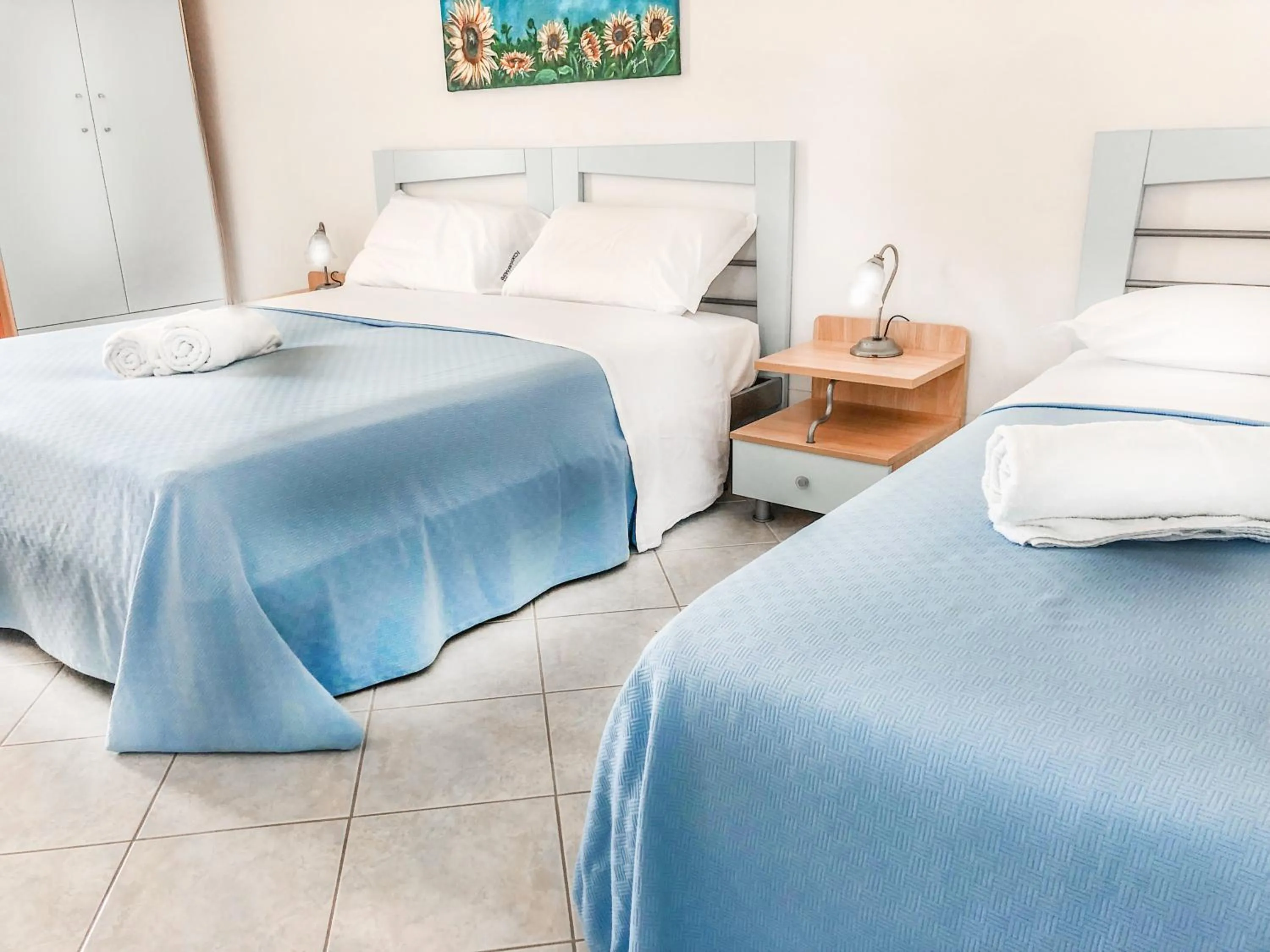 Bedroom, Bed in Hotel I Colori Del Mare