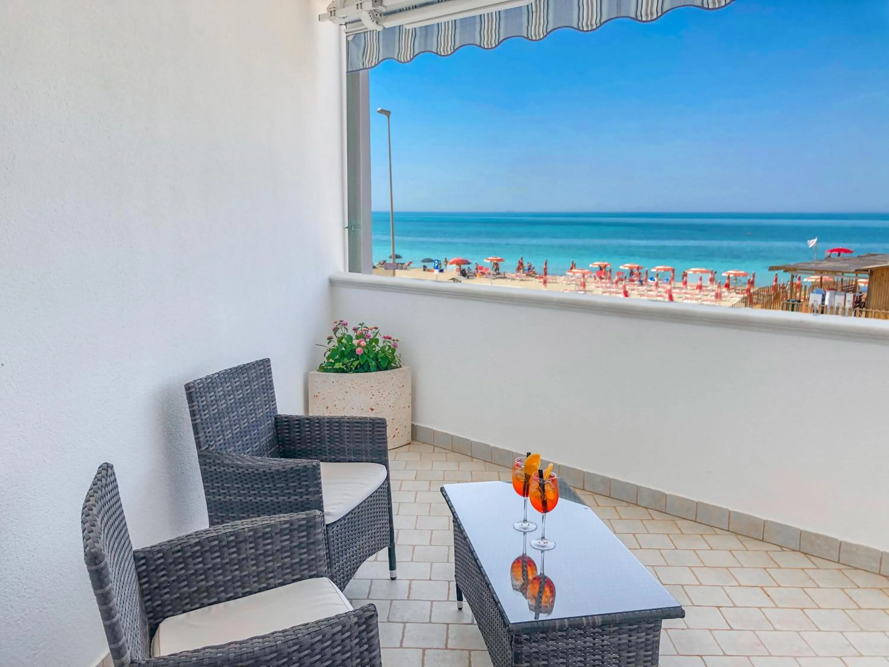 Balcony/Terrace in Hotel I Colori Del Mare