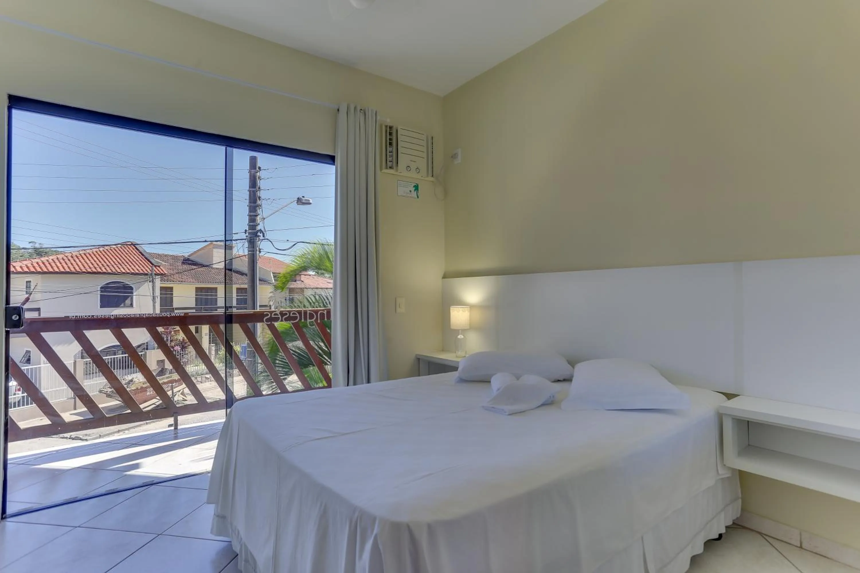 Bed in Pousada Praia dos Ingleses